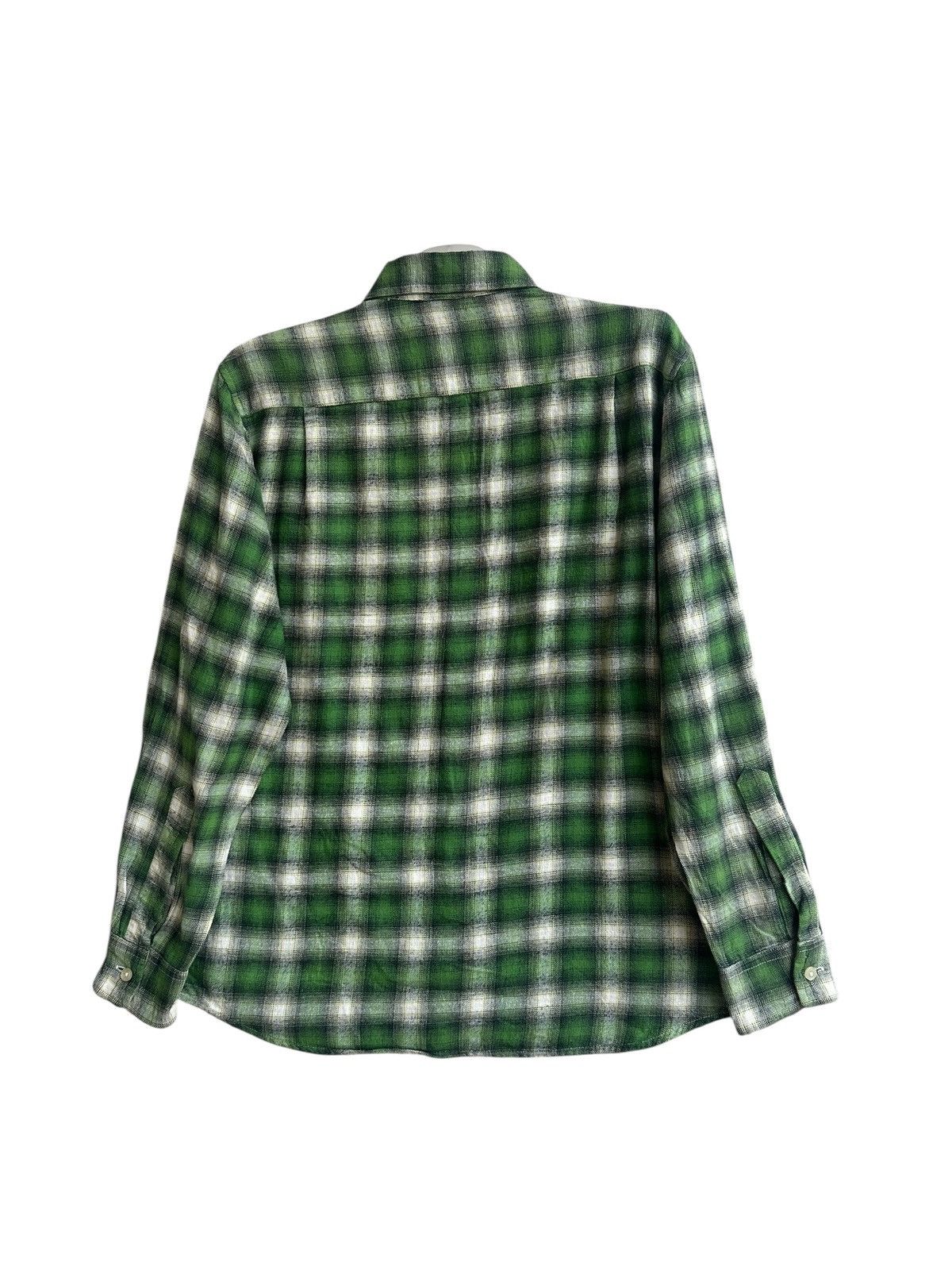 Hang Ten Hang Ten Classic Green Checked Flannel Size US M / EU 48-50 / 2 - 2 Thumbnail