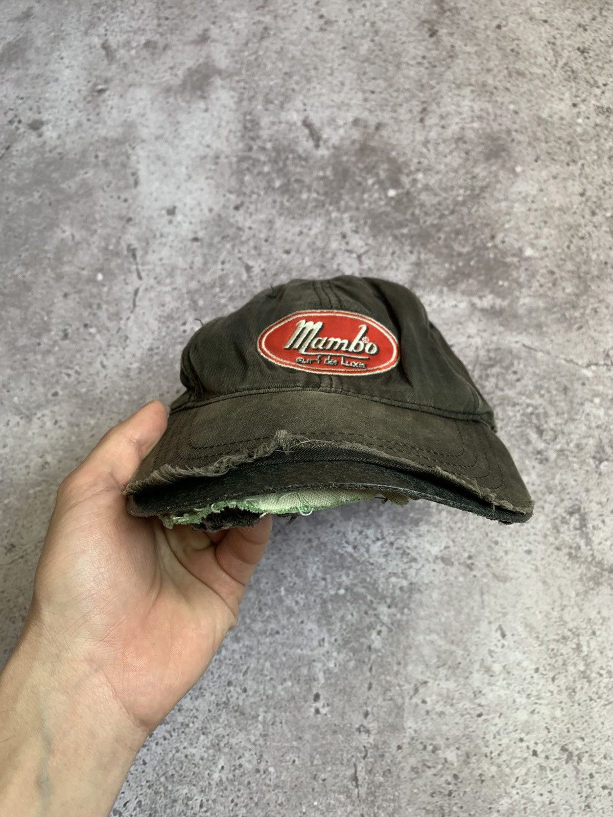 Mambo 90s Mambo Trashed Vintage Cap Size ONE SIZE - 3 Thumbnail