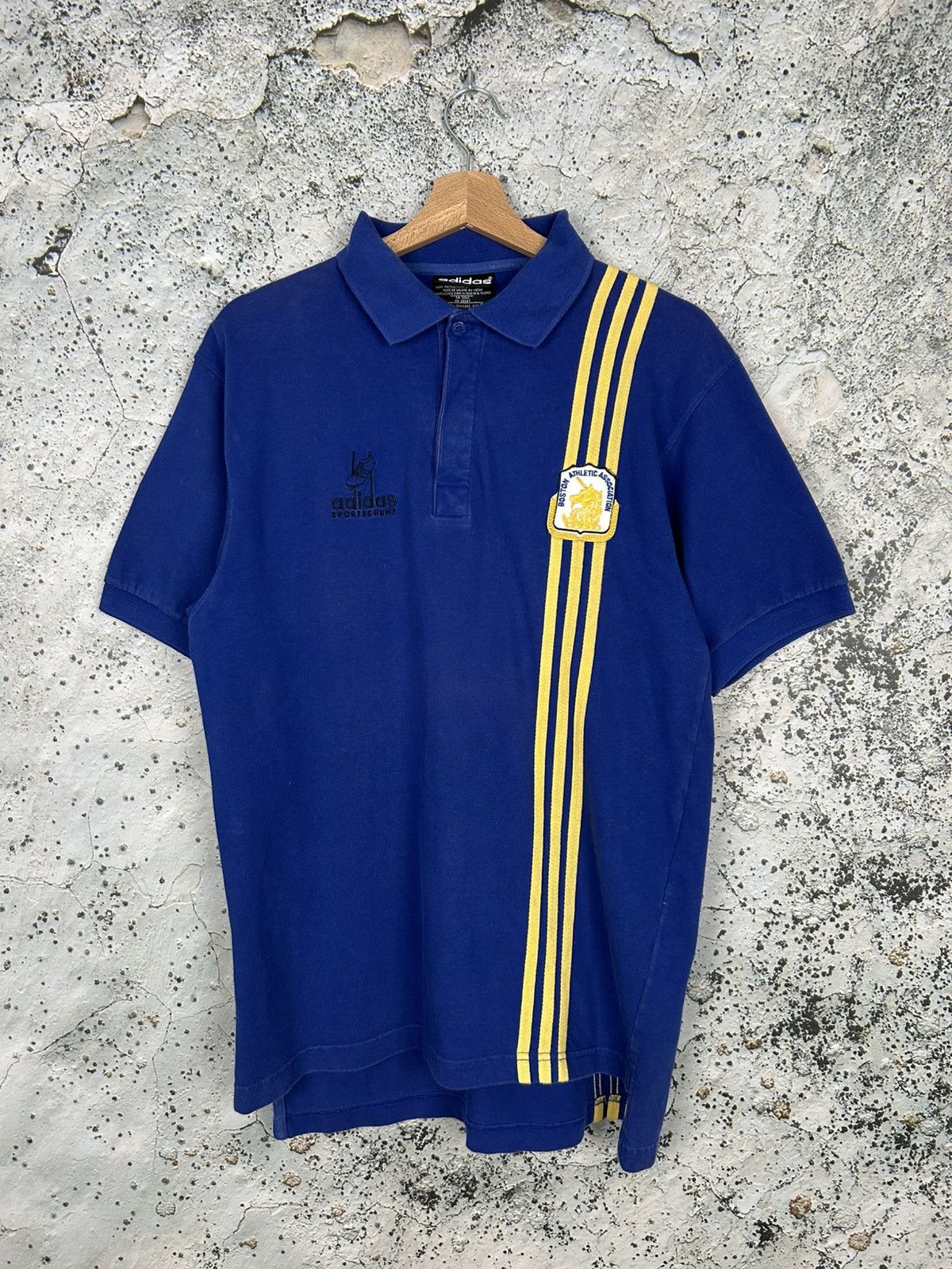 Adidas Vintage Adidas Boston Athletic Polo Sportswear 90s Rare Size US M / EU 48-50 / 2 - 1 Thumbnail