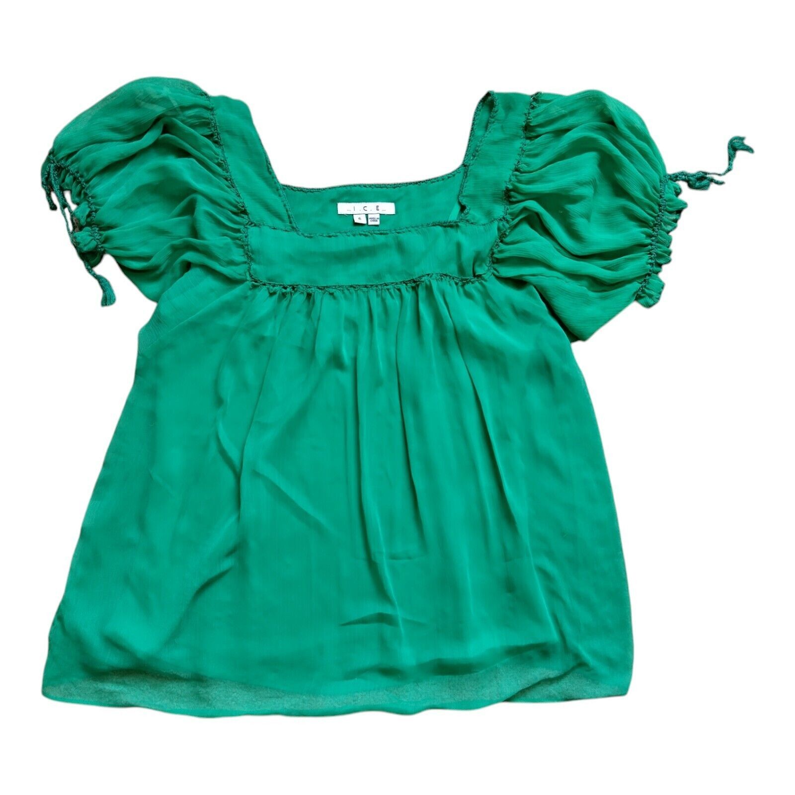 Other Women's Green Blouse by I.C.E., Size 6 Size M / US 6-8 / IT 42-44 - 1 Thumbnail