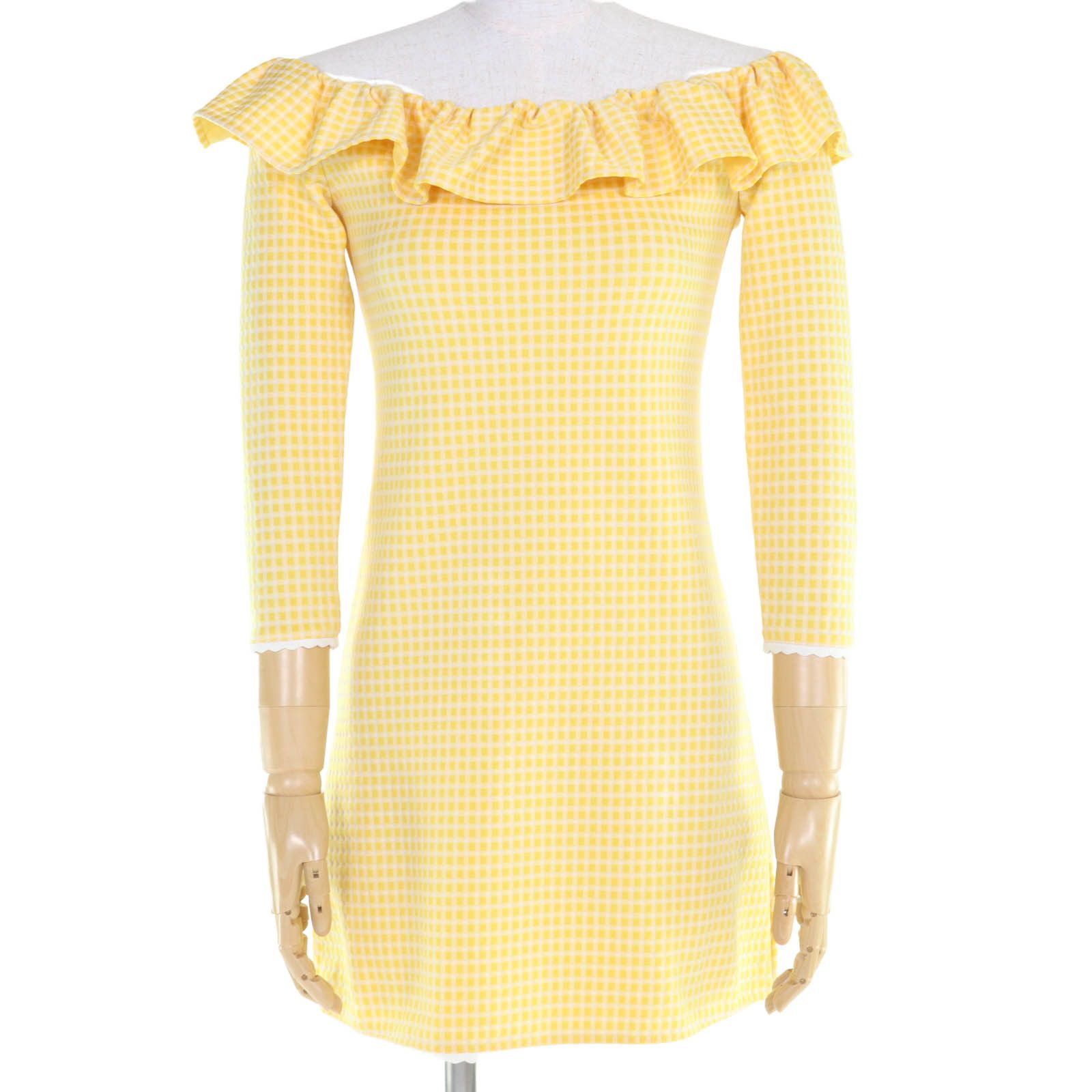 Miu Miu Miu Miu MIUMIU One Piece Dress Textile Dresses MJA788 DUTY FREE for USA Size ONE SIZE - 1 Thumbnail