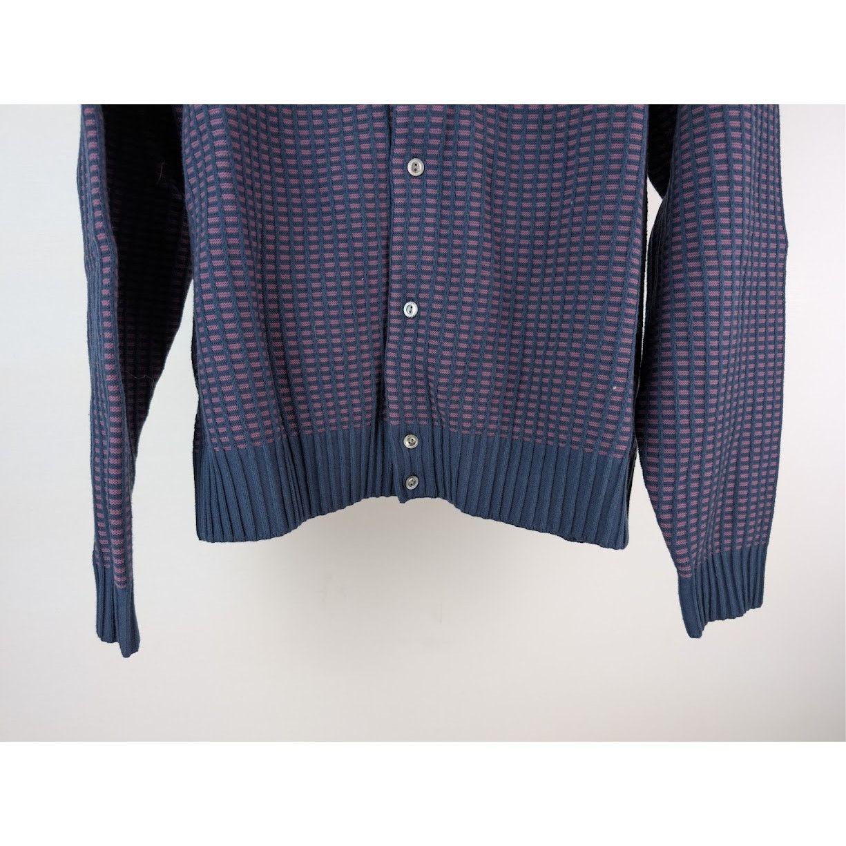 Aime Leon Dore o1rshd1 Long-Sleeve Polo Cardigan Moonlit in Ocean Size US XL / EU 56 / 4 - 4 Thumbnail