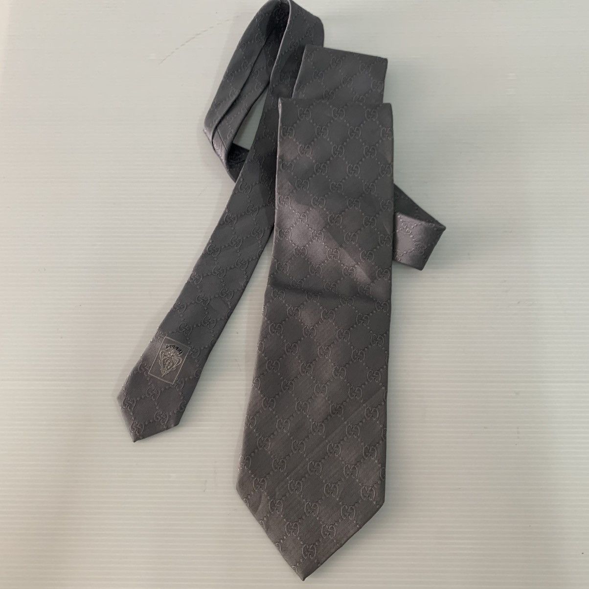 Gucci Authentic Gucci Silk Tie Size ONE SIZE - 1 Thumbnail