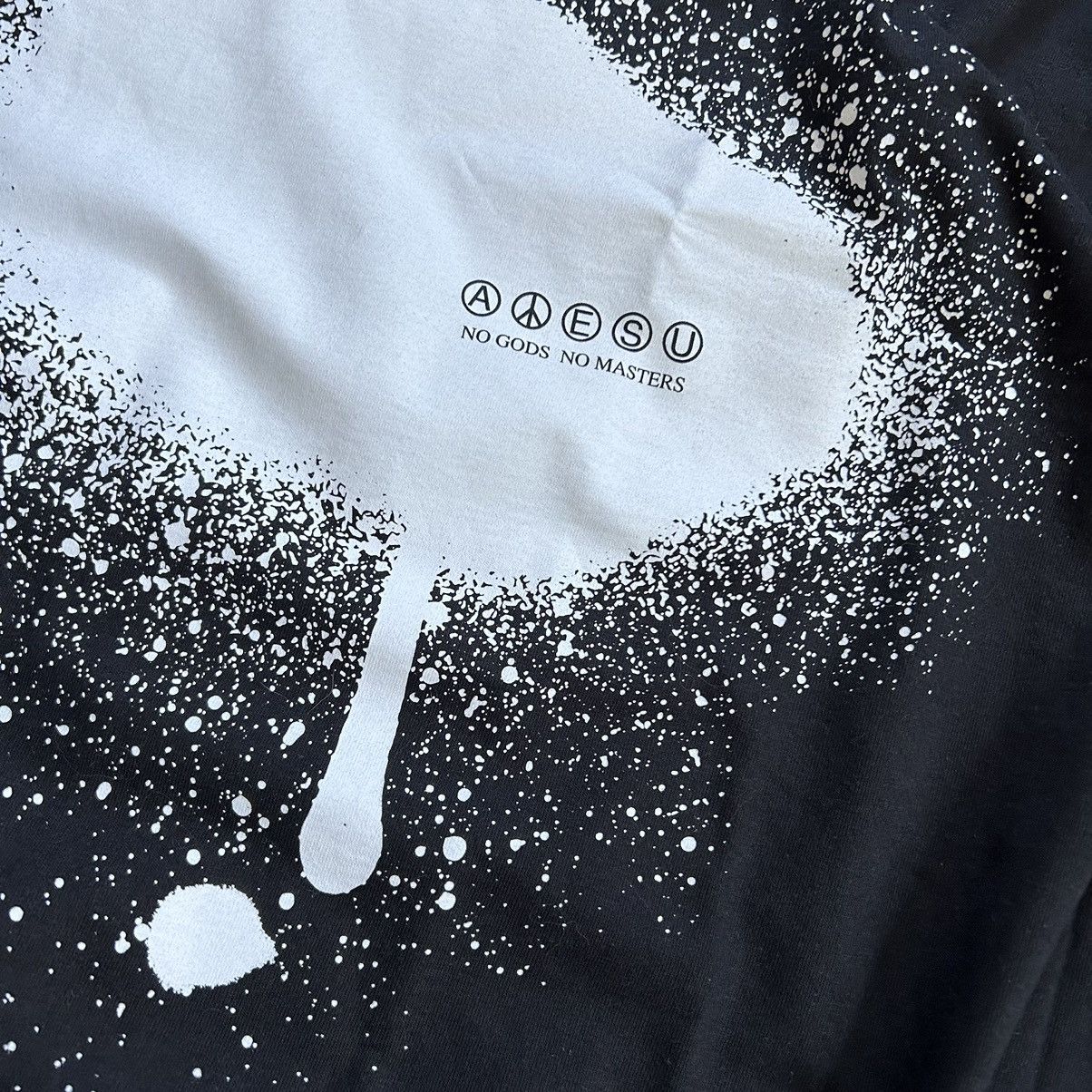 Jun Takahashi × Supreme × Undercover SPRiNG SUMMER 2023 TAG TEE BLACK WHiTE Size US XL / EU 56 / 4 - 6 Thumbnail