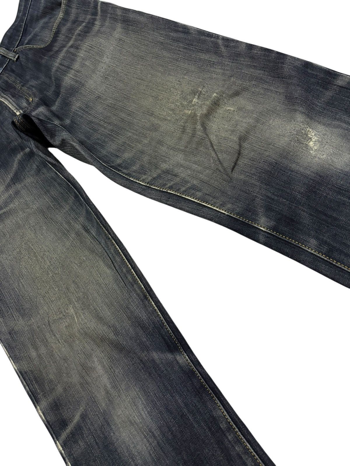 Edwin Vtg Edwin Japan 503 Distressed Jeans Size US 32 / EU 48 - 4 Thumbnail
