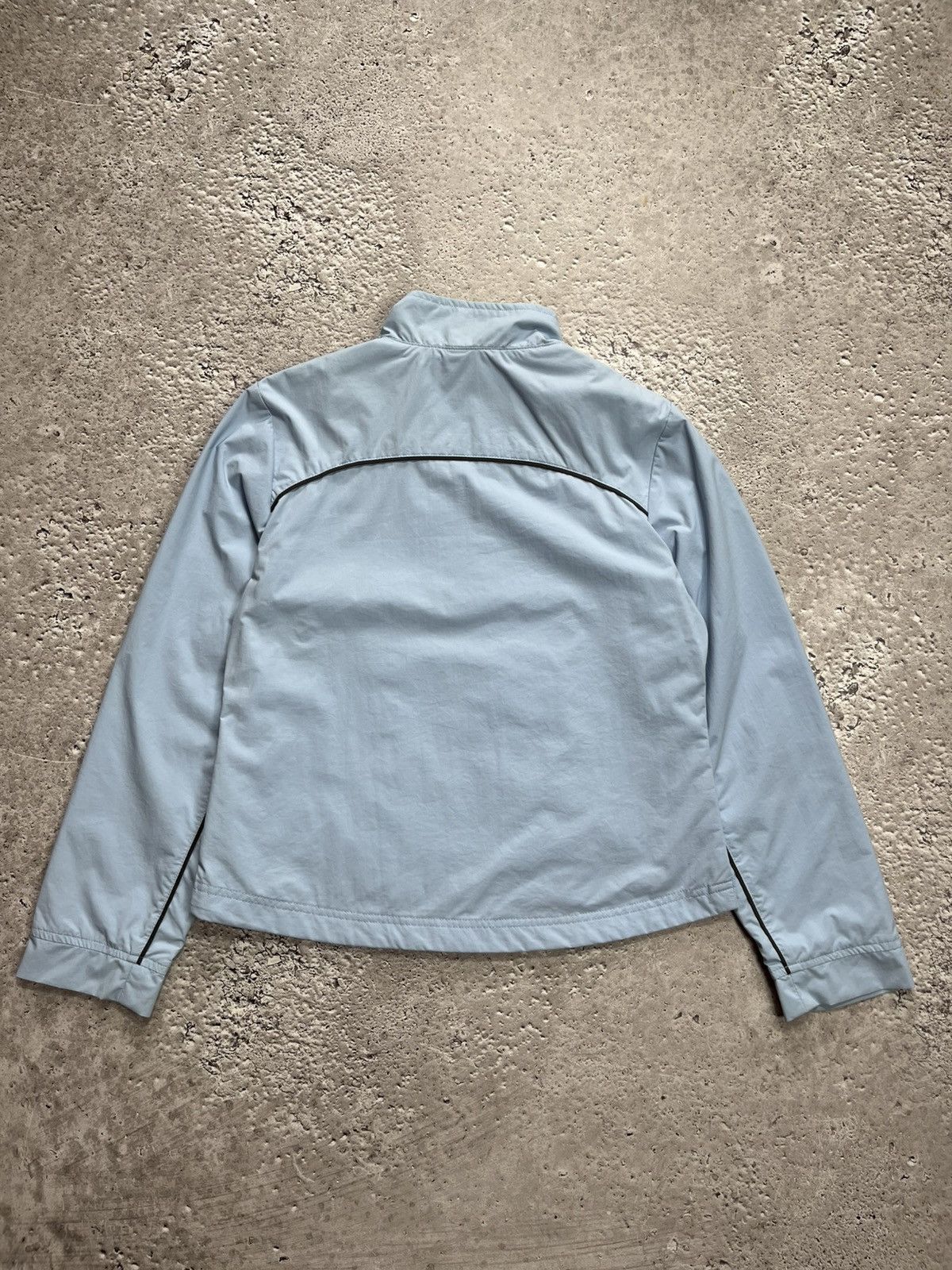 Nike Vintage Nike Women’s Light Blue Windbreaker Jacket Size XS / US 0-2 / IT 36-38 - 12 Thumbnail