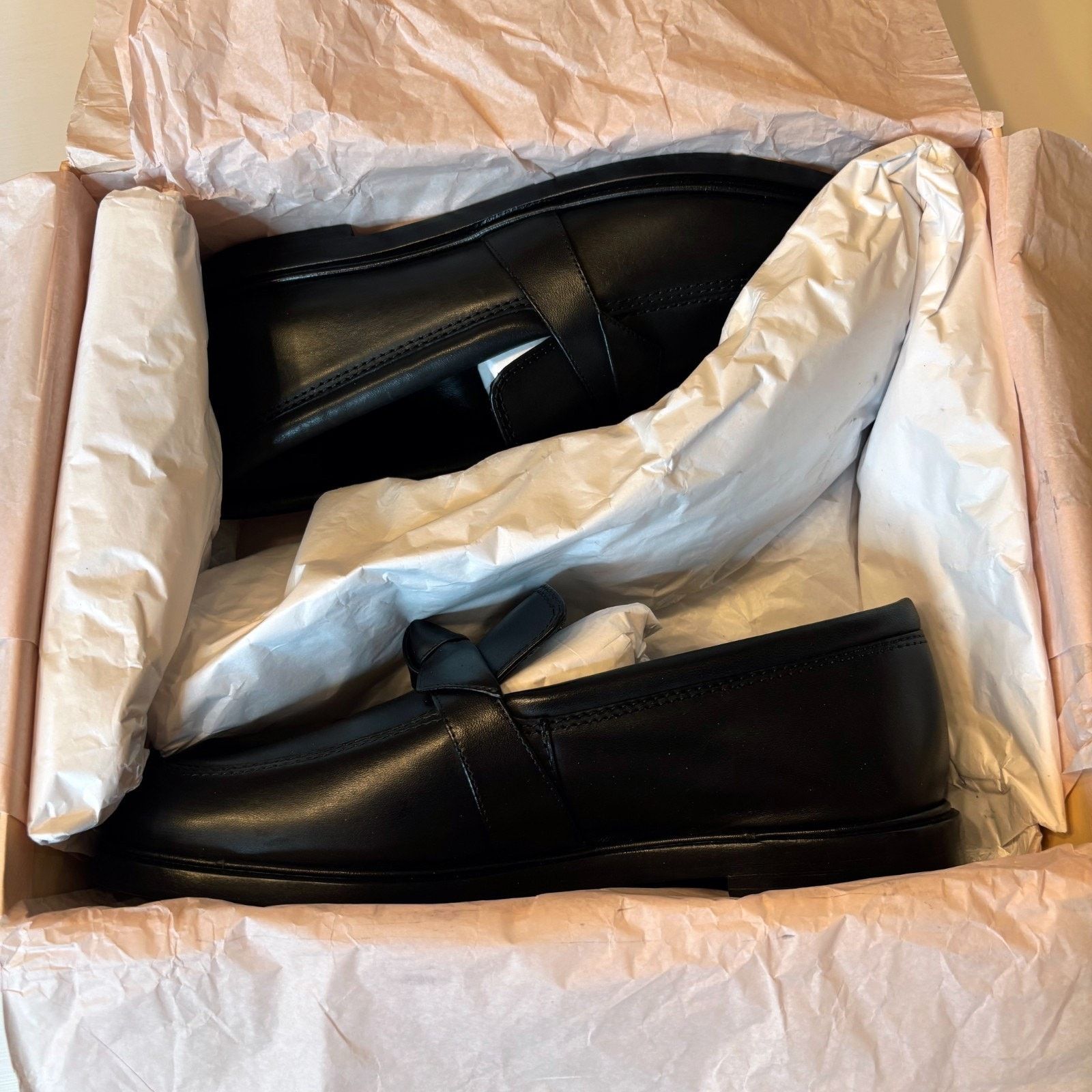 Alexandre Birman Alexandre Birman Clarita Chunky Loafer Black Leather Sz 7.5 Size US 7.5 / IT 37.5 - 2 Thumbnail