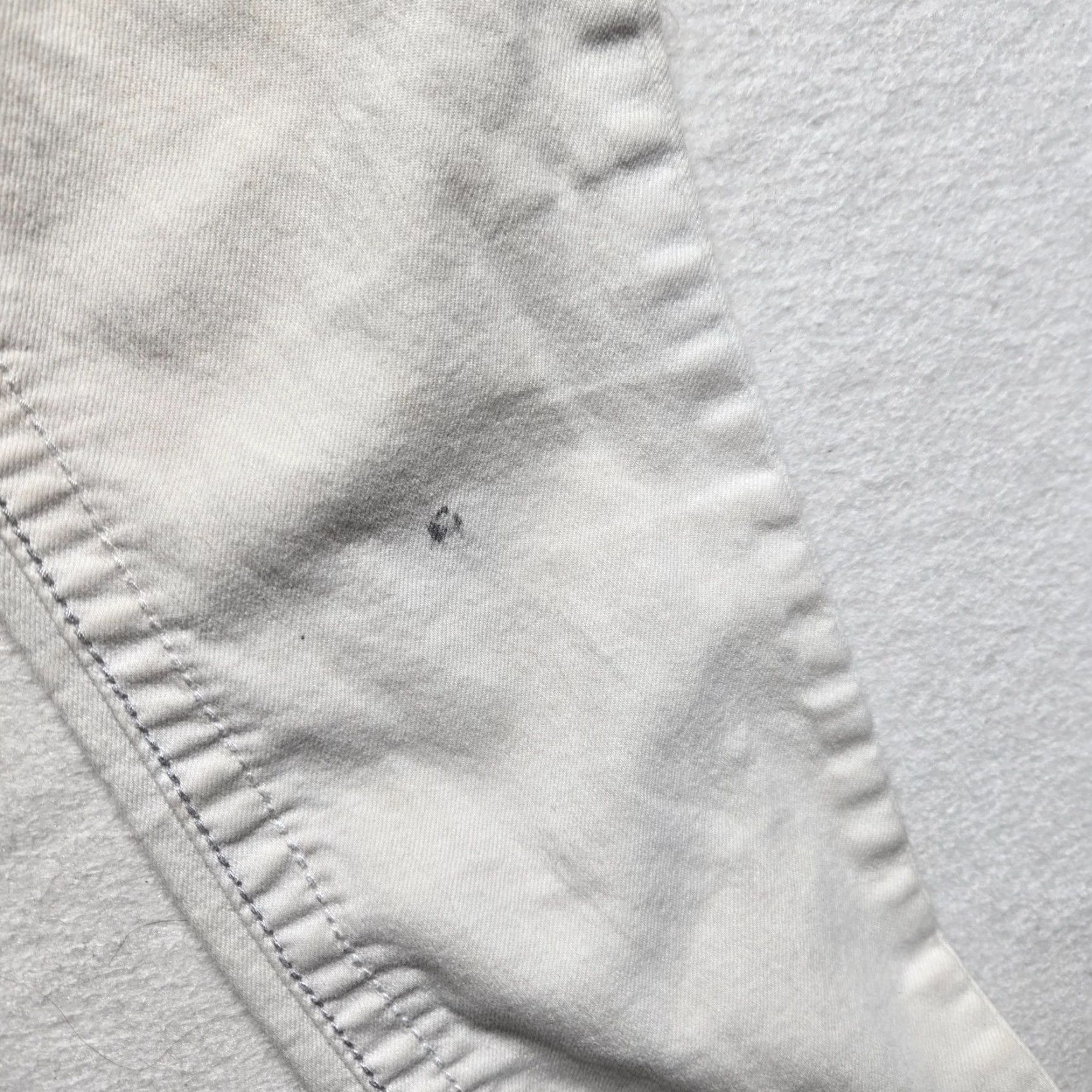 Denime Grane White Denim Jeans Straight Junior Size 1 Size 25" / US 0 / IT 36 - 7 Thumbnail