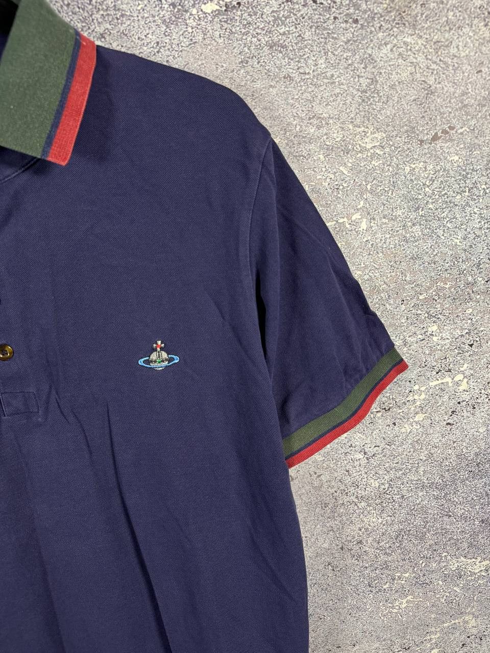 Vivienne Westwood Vintage Vivienne Westwood 2 Krall Blue Polo Shirt Oldmoney Size US L / EU 52-54 / 3 - 5 Thumbnail