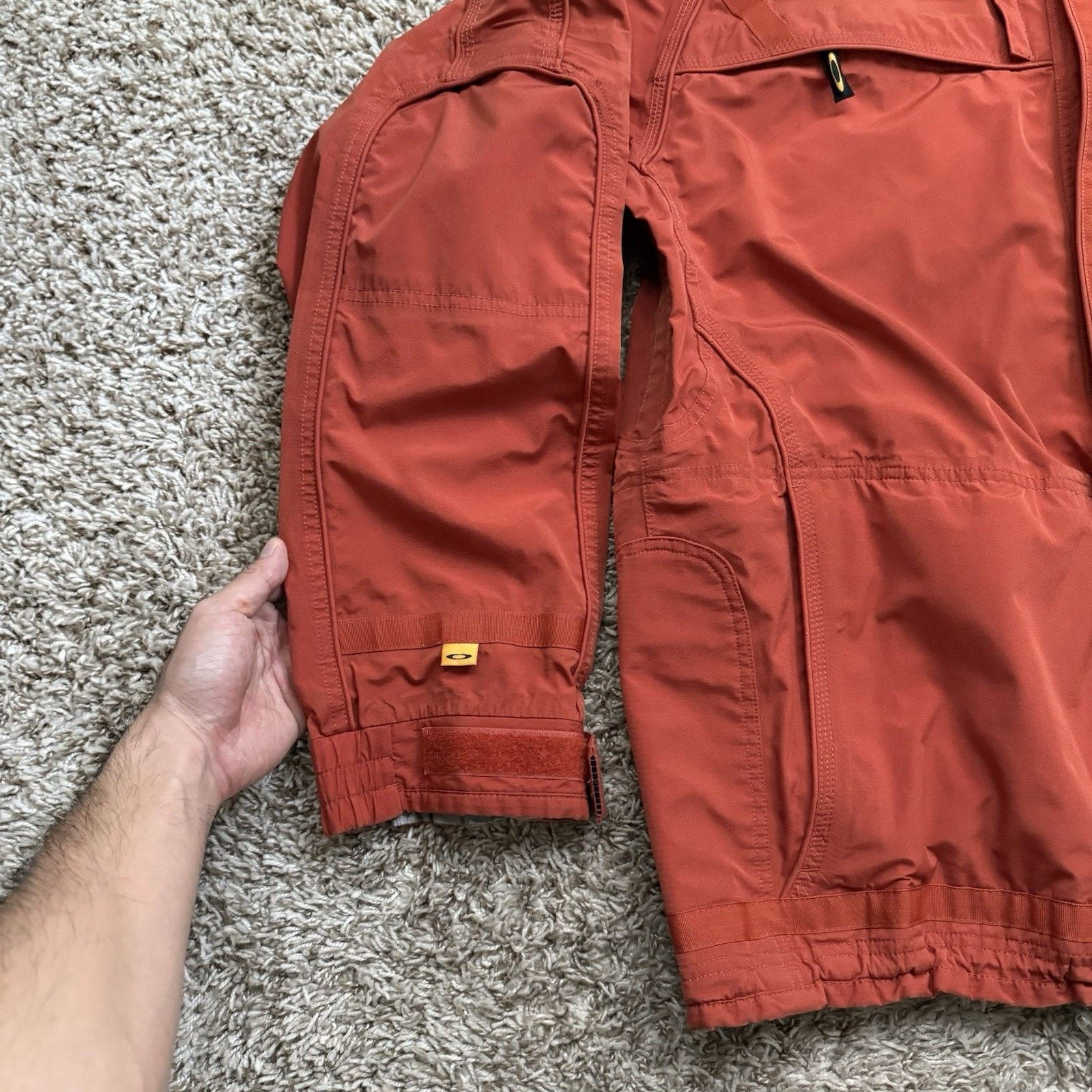 Oakley × Vintage RARE Vintage Y2K Oakley Software Ski Jacket Orange Size L Size US L / EU 52-54 / 3 - 2 Thumbnail