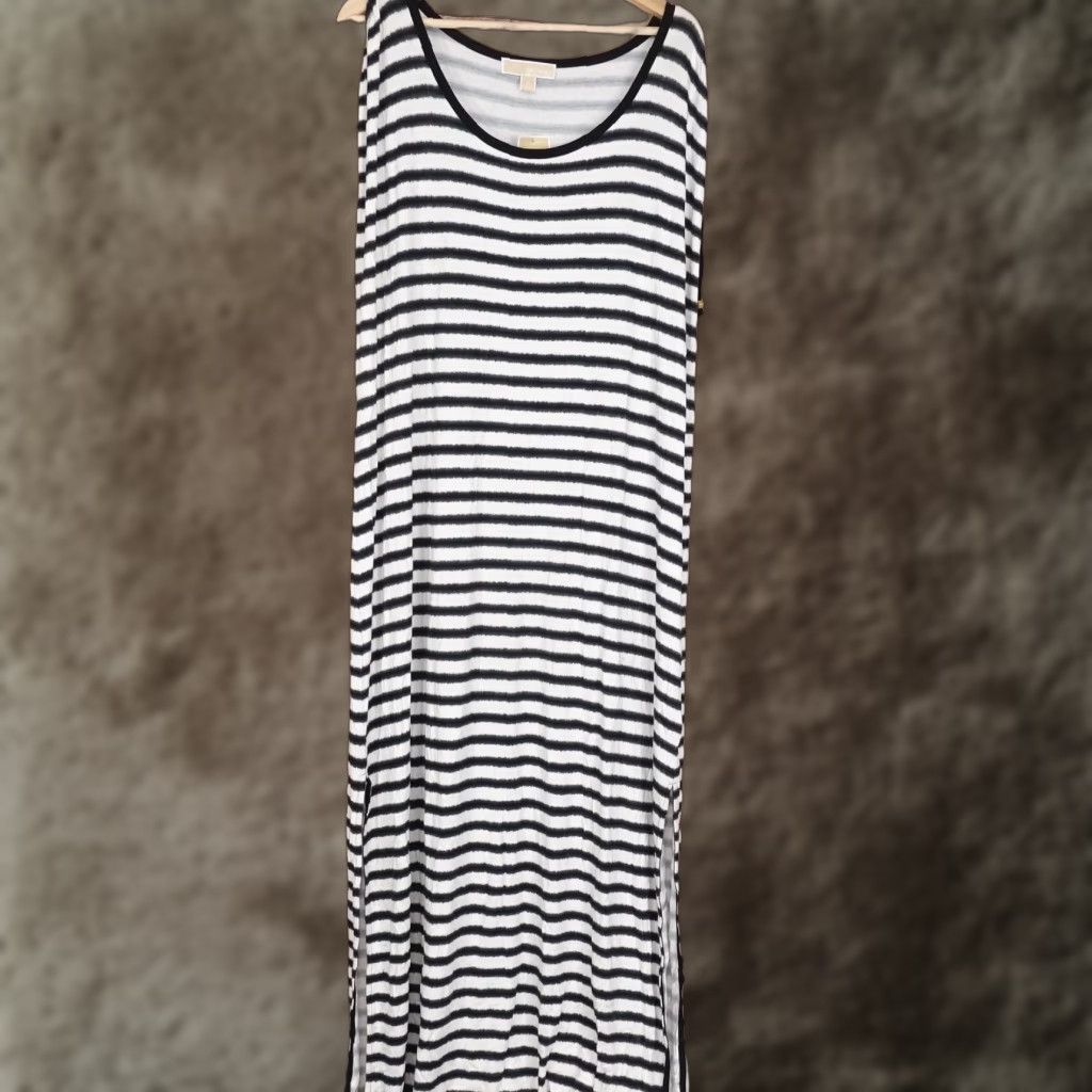 VINTAGE Michael Kors Maxi Dress Womens 1X Plus Size Sleeveless