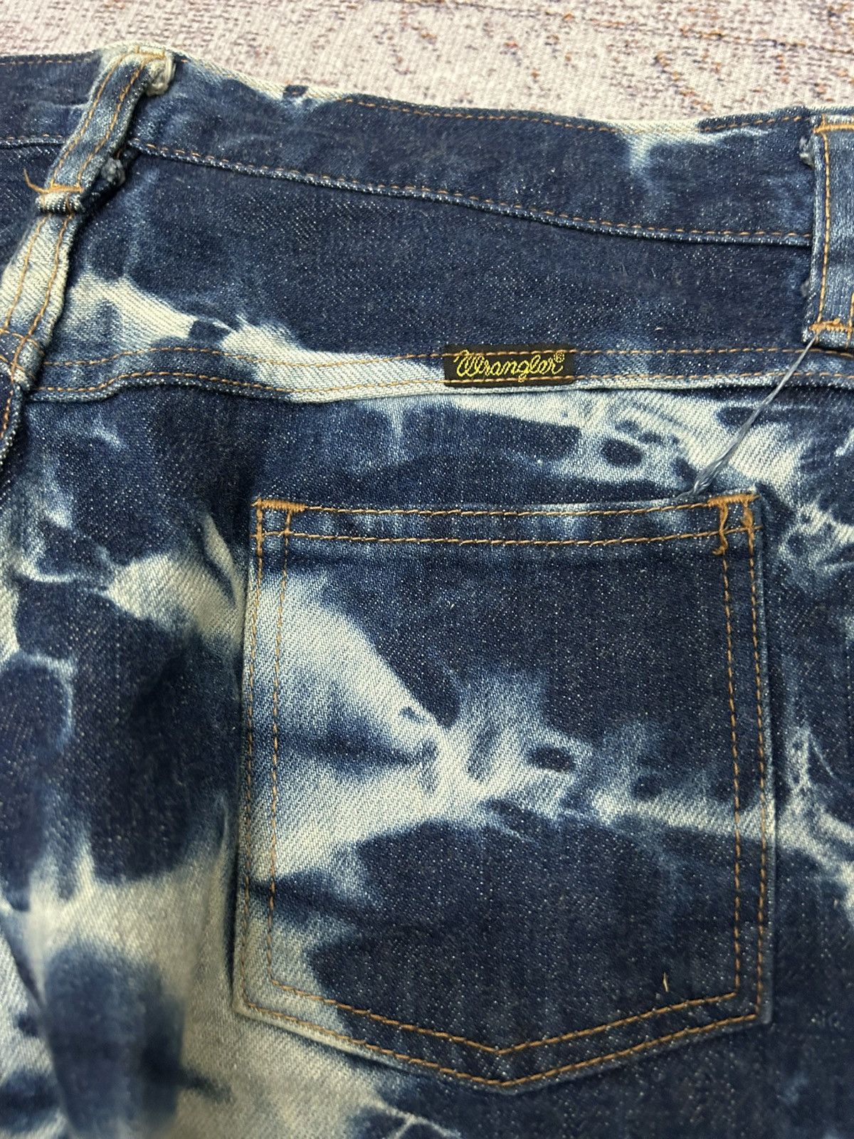 Wrangler Vintage Wrangler Acid Wash Flare Jeans Size US 30 / EU 46 - 10 Thumbnail