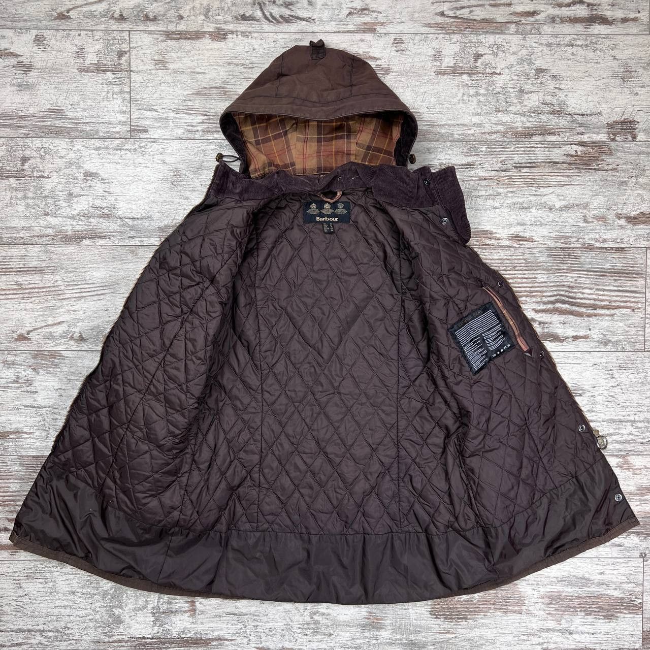 Barbour Barbour Rebel Wax Women's Jacket Waxed Cotton England Style Size XL / US 12-14 / IT 48-50 - 7 Thumbnail