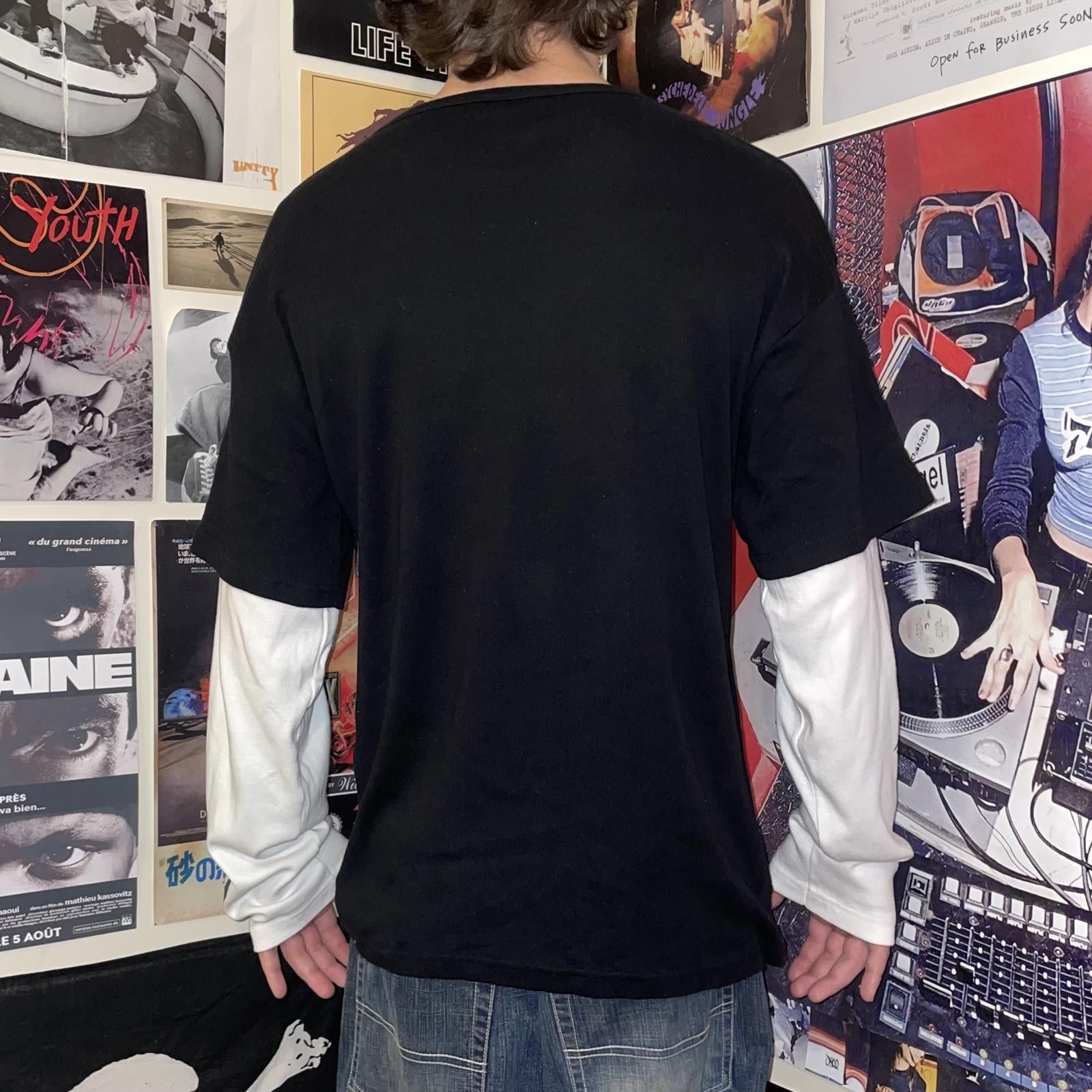 Designer Identic 00s Tribal Graphic Longsleeve T-Shirt XXL Size US XXL / EU 58 / 5 - 8 Thumbnail