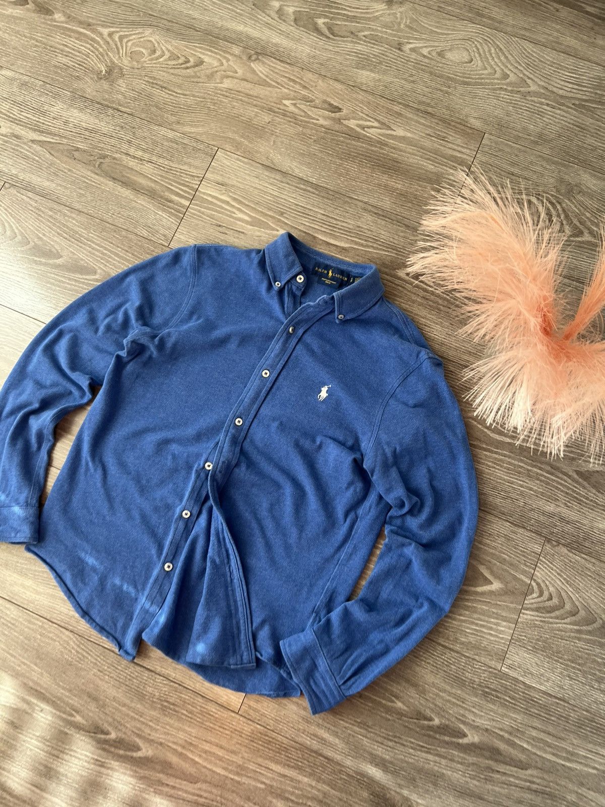 Polo Ralph Lauren ‼️Polo Ralph Lauren Featherweight Mesh Cotton Classic Shirt‼️ Size US S / EU 44-46 / 1 - 2 Thumbnail