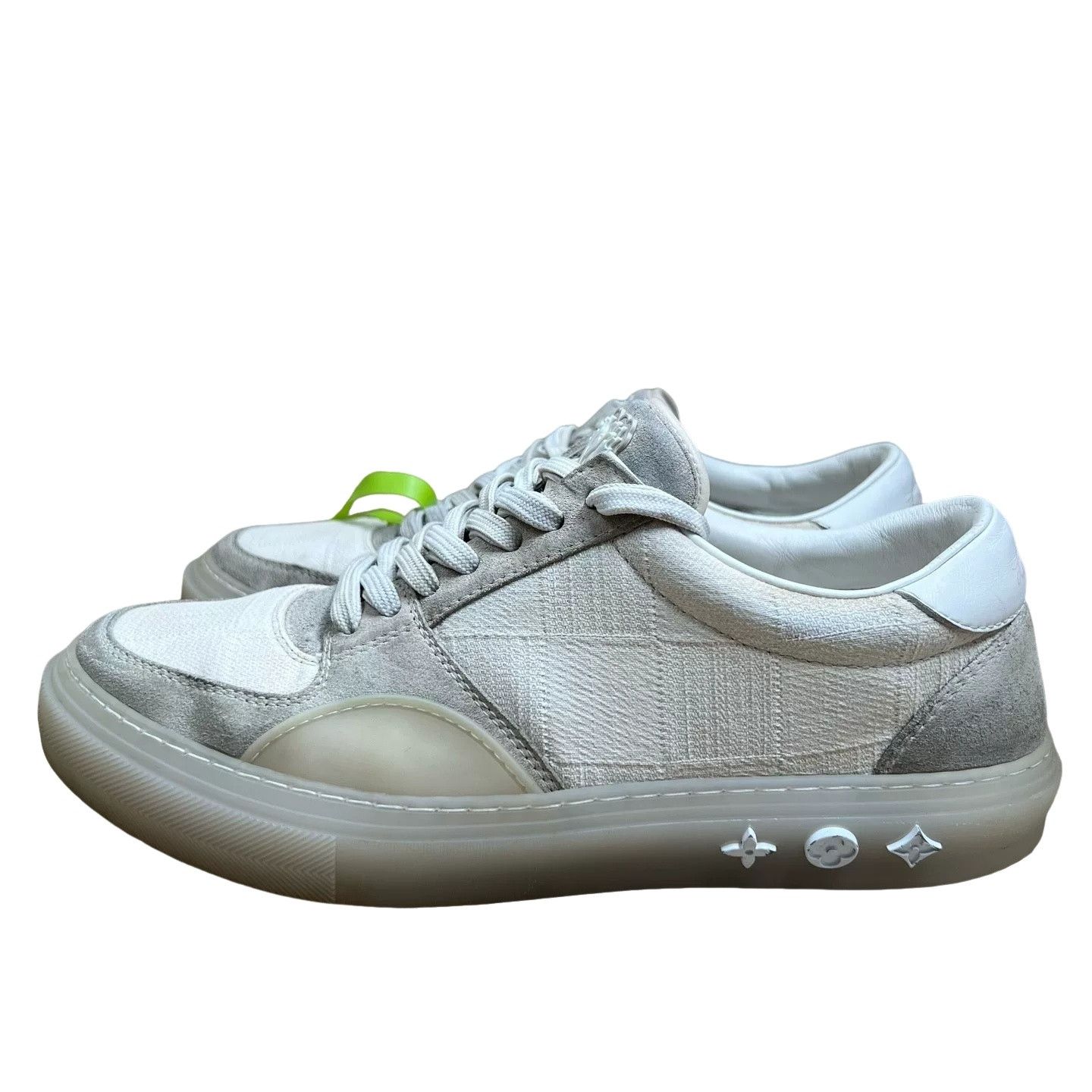 Louis Vuitton Louis Vuitton Ollie Denim Low-Top Sneakers 7.5 Size US 8.5 / EU 41-42 - 1 Thumbnail