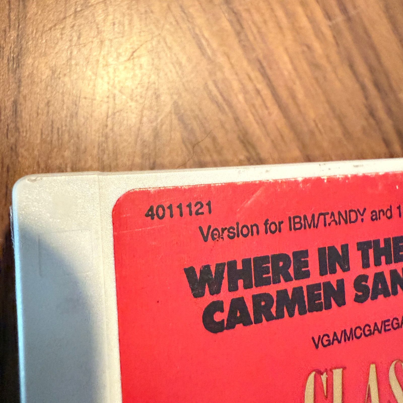 Vintage Where in the U.S.A. is Carmen Sandiego? PC Game 1989 3.5" Size ONE SIZE - 3 Thumbnail