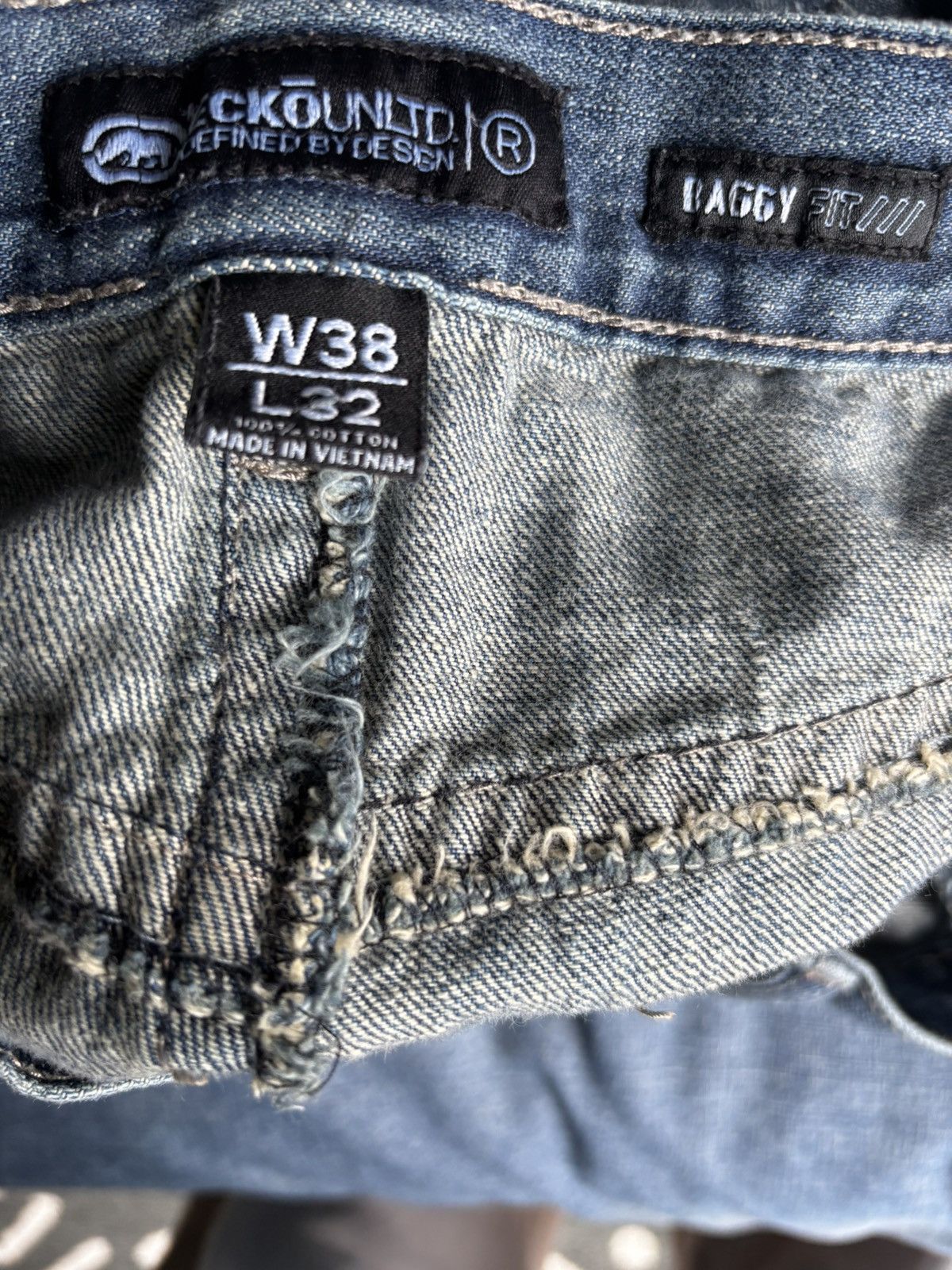 Ecko Unltd. × Vintage Ecko Unltd Baggy Fit Jeans Size US 38 / EU 54 - 4 Thumbnail