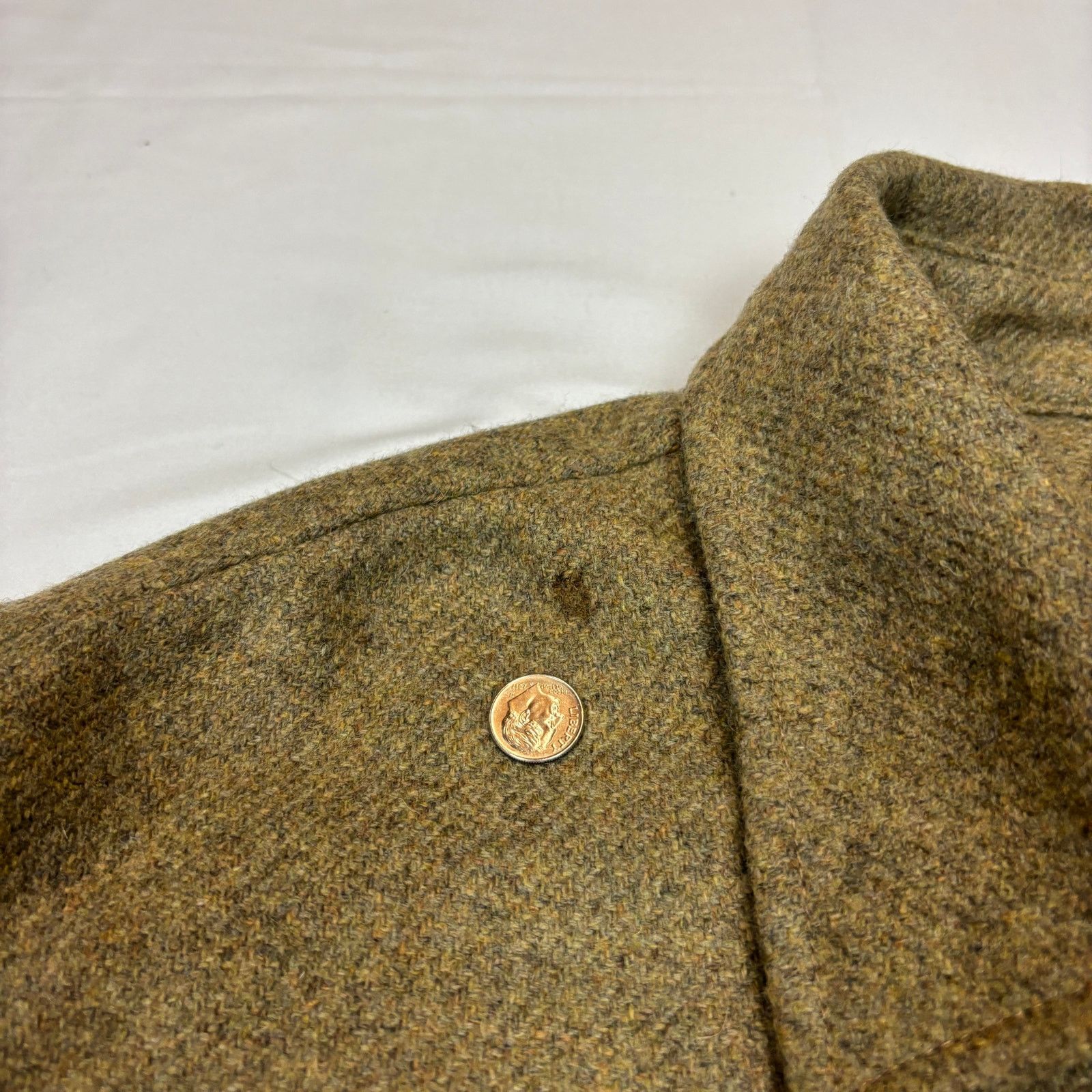 A.P.C. A.P.C. Basile Wool Blend Overshirt 2XL Button Up Shacket Size US XL / EU 56 / 4 - 7 Thumbnail