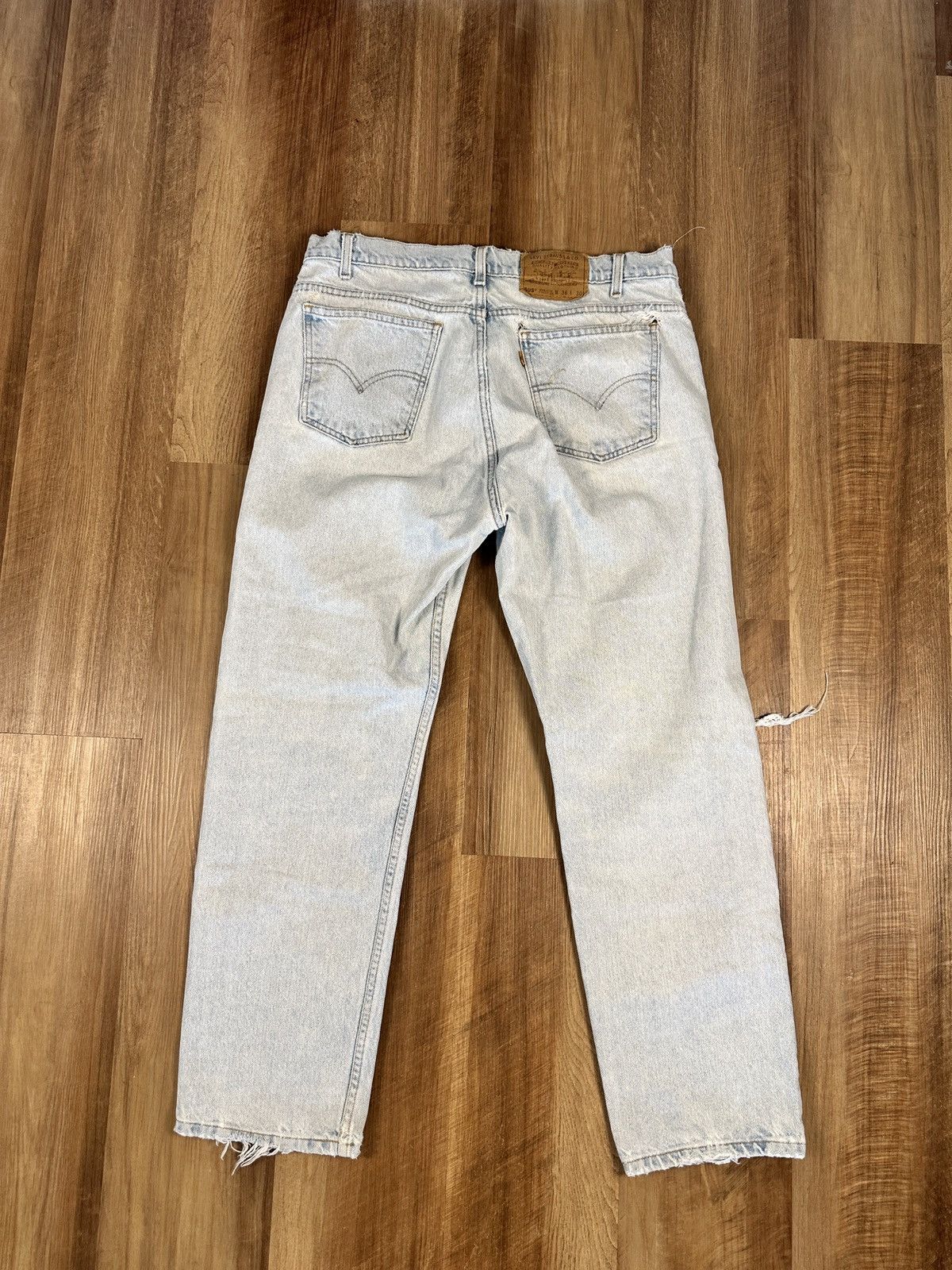 Levi's × Vintage Vintage 90s Levi’s 505 Regular Fit Straight Leg 33 x 28 Size US 33 - 5 Thumbnail