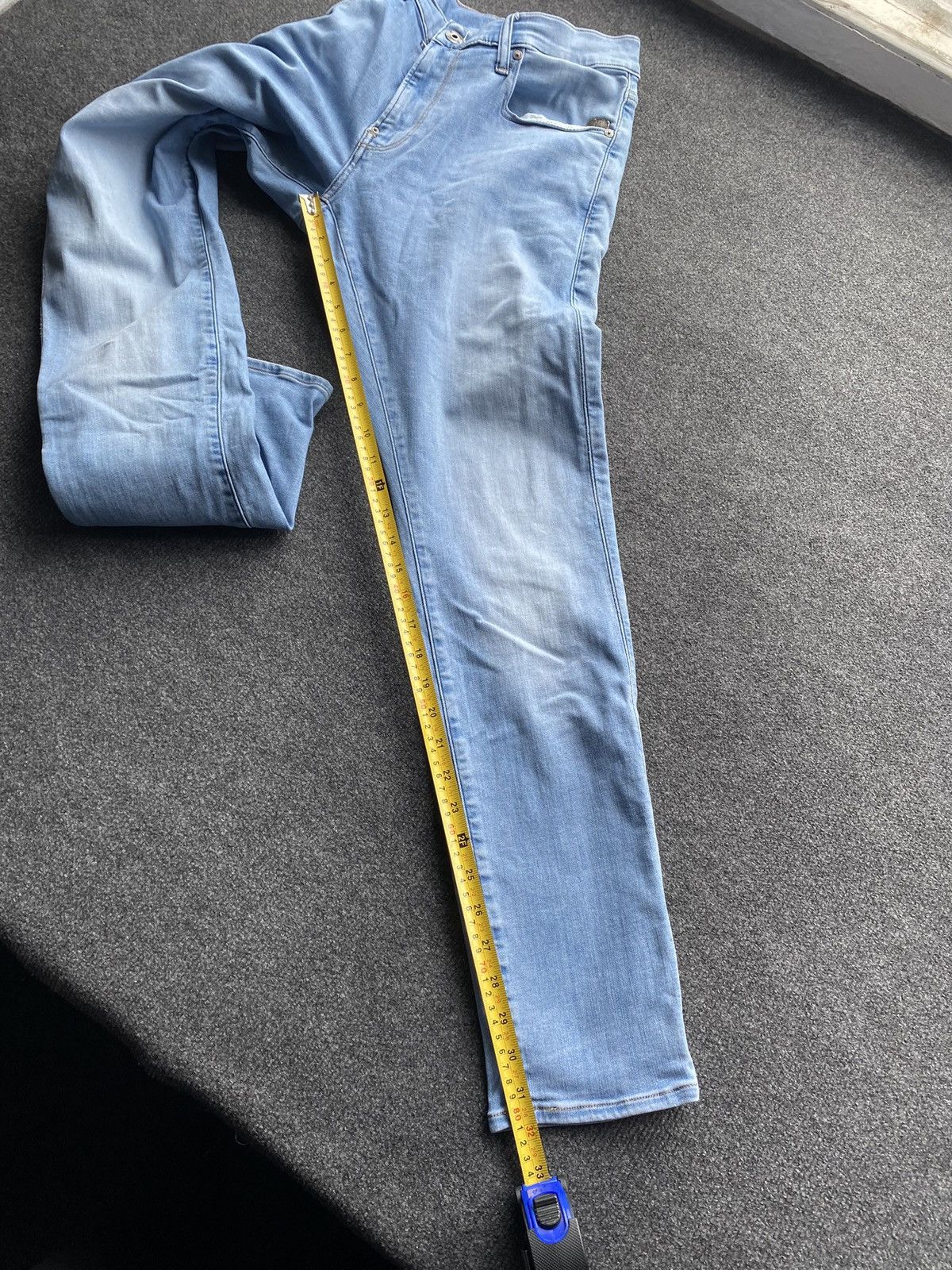 G-Star 🔥Opium Punk G Star Revend Skinny Men jeans y2k goth emo Size US 32 / EU 48 - 10 Thumbnail