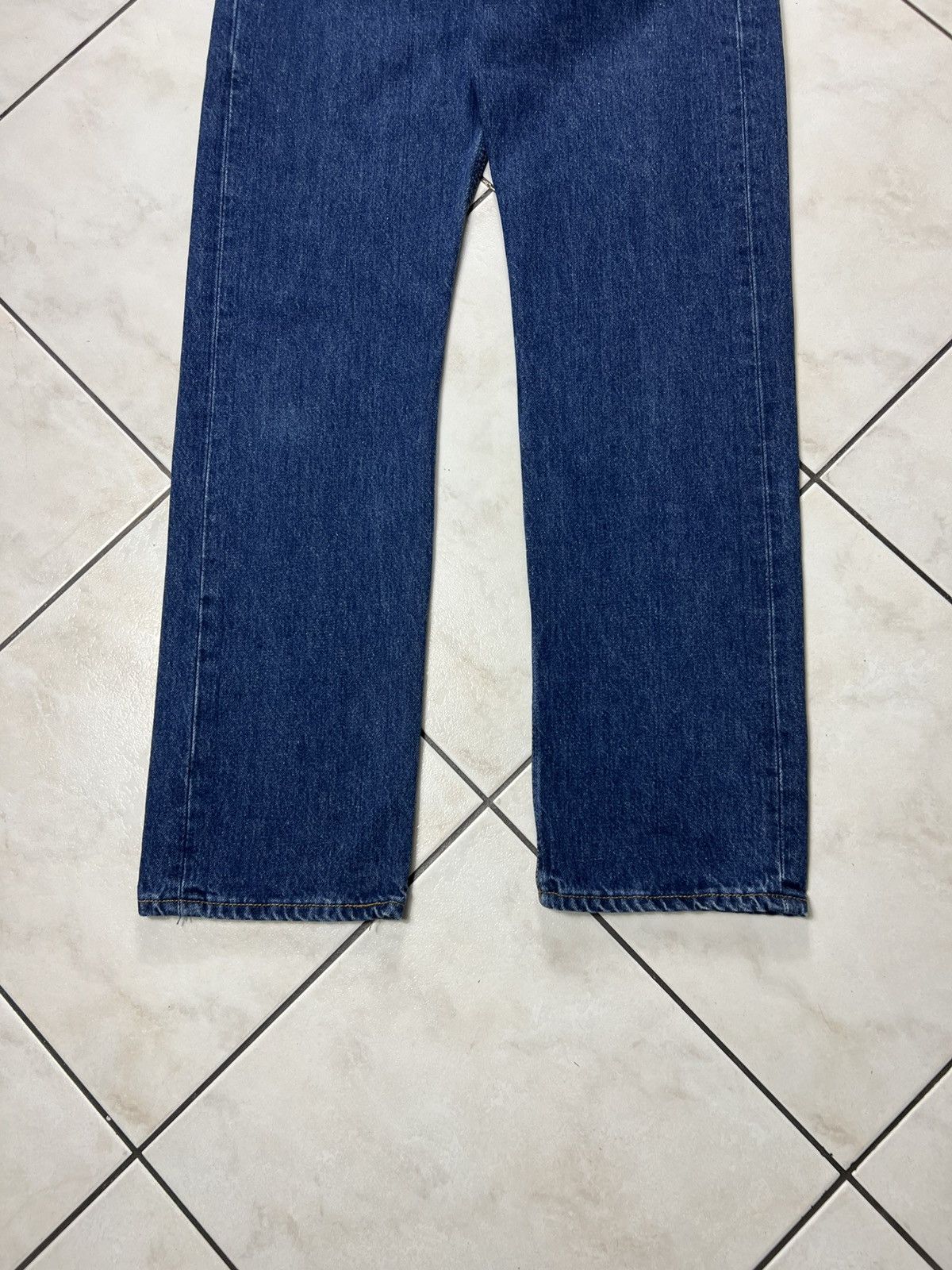 Levi's Vintage 90s Levi’s classic 501 navy denim jeans pants USA Size US 31 - 4 Thumbnail