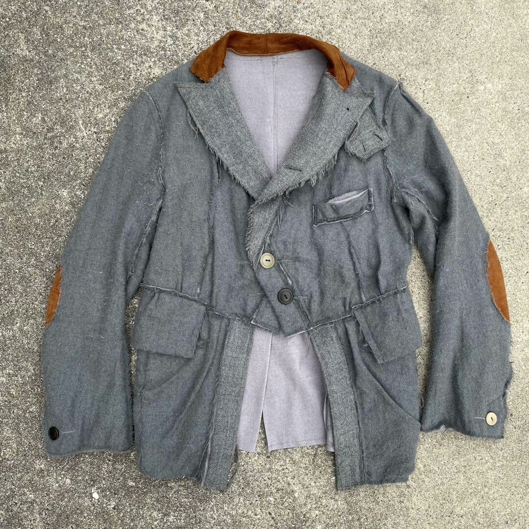 Takahiromiyashita The Soloist. The Soloist 10aw Wool Riding Jacket Size US S / EU 44-46 / 1 - 1 Thumbnail