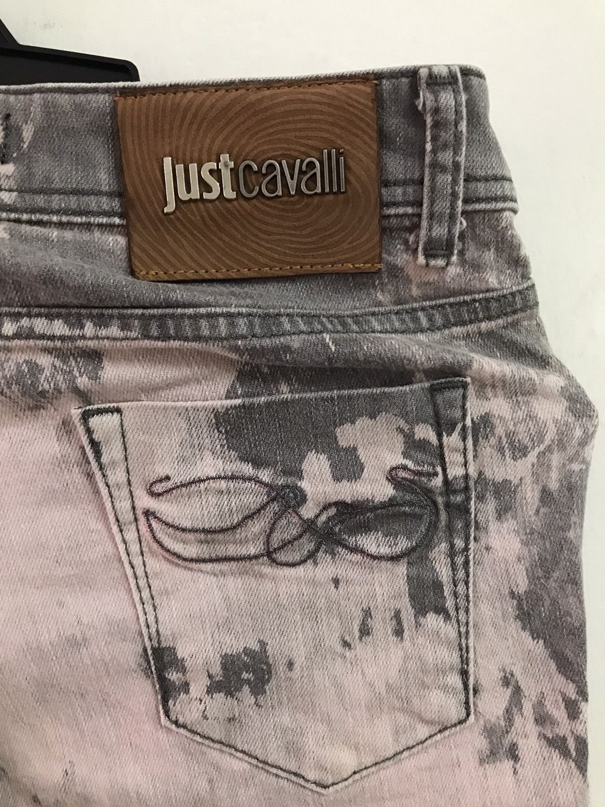 Jean Roberto Cavalli jeans Pants Printed Sky Vintage Size 28" / US 6 / IT 42 - 3 Thumbnail