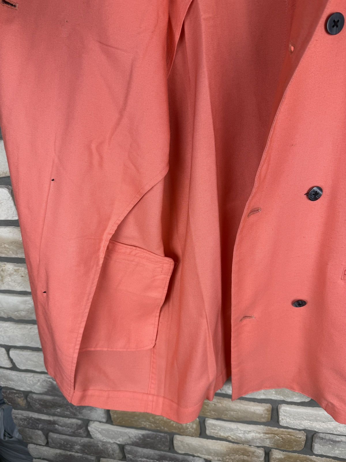 Japanese Brand × Vintage × Yohji Yamamoto Very rare oversize jacket trench coat Yohji Yamamoto Size M / US 6-8 / IT 42-44 - 8 Thumbnail