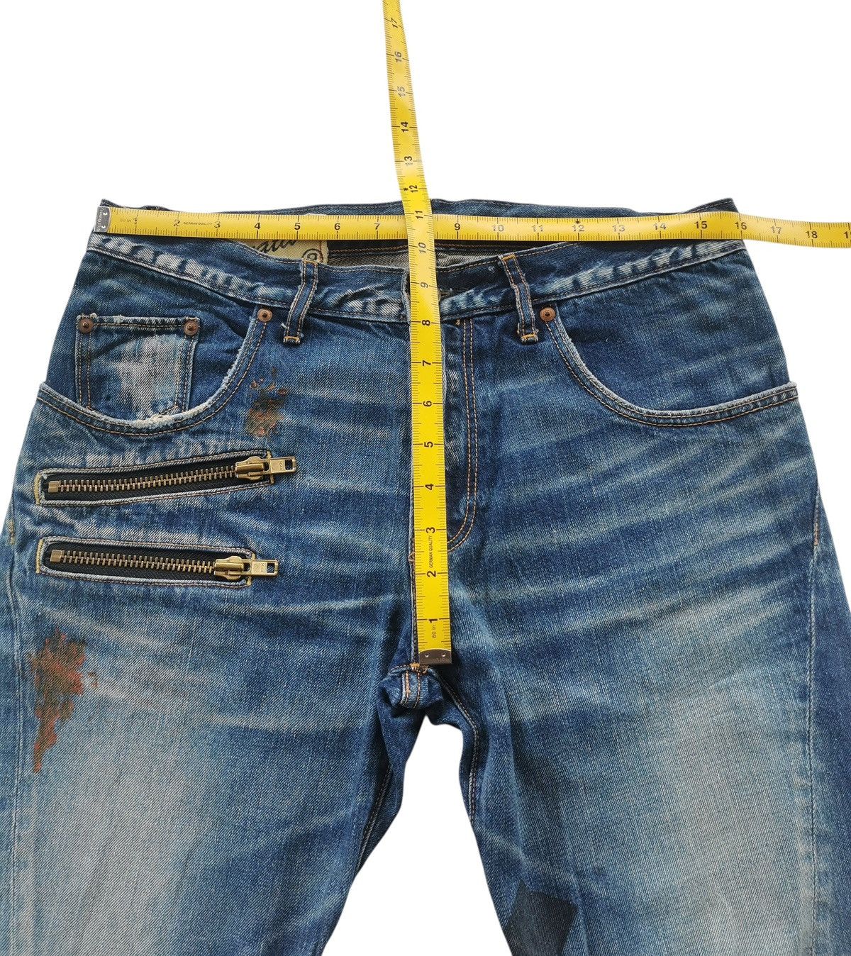 Undercover RNA Twisted Distressed Denim Jeans Style Undercover Size US 32 / EU 48 - 13 Thumbnail
