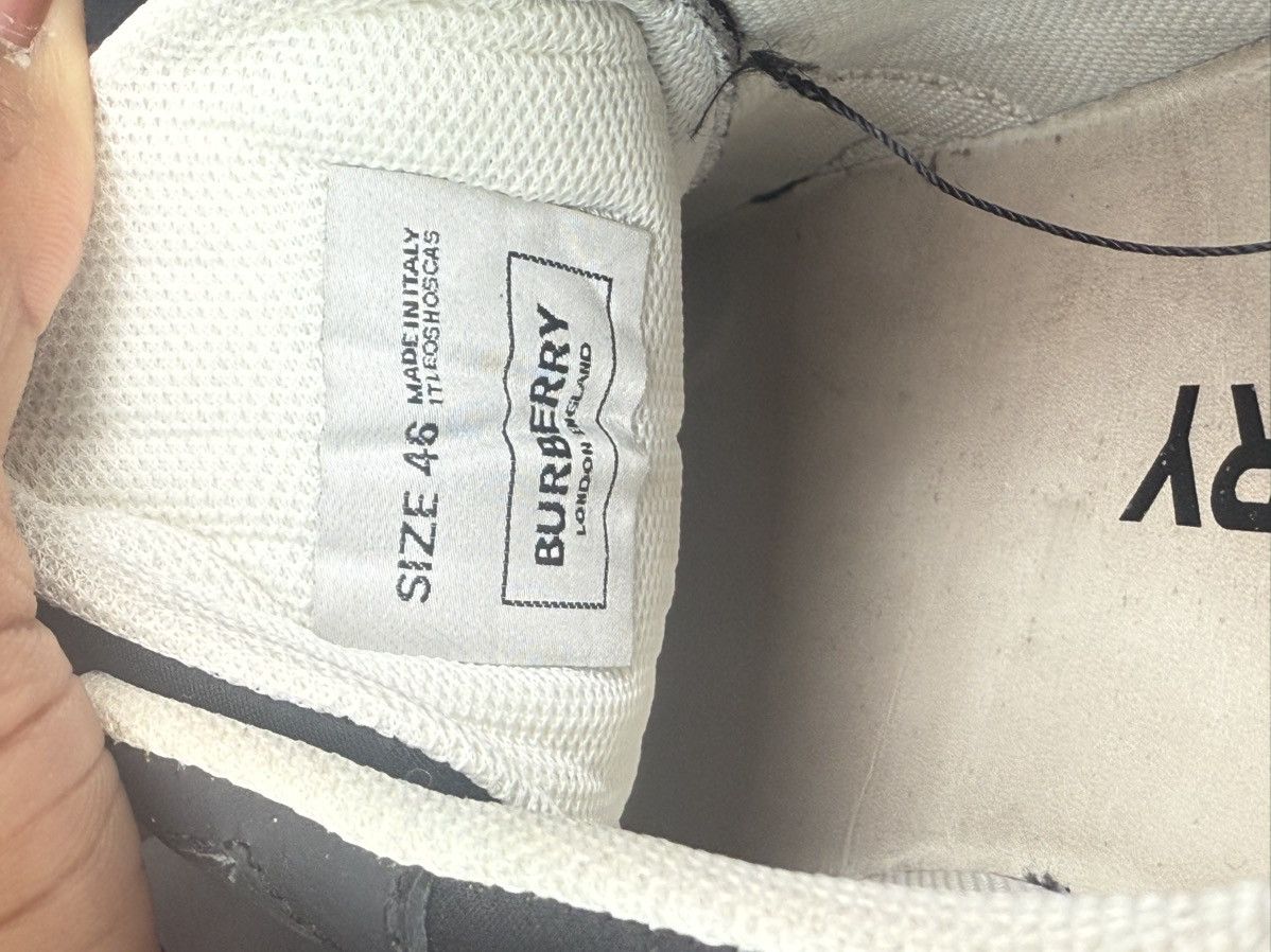 Burberry BURBERRY SEAN TRIPLE BLACK SNEAKERS Size US 12.5 / EU 45-46 - 11 Thumbnail