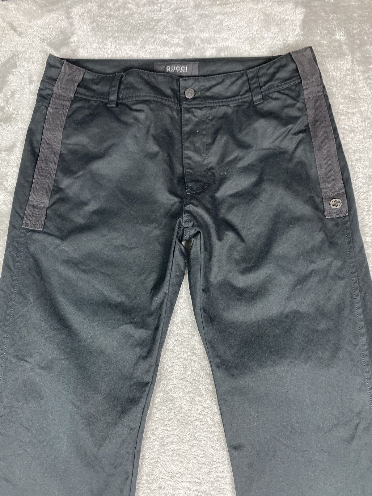 Gucci Trousers Gucci Black Pants. S0281 Size US 36 / EU 52 - 3 Thumbnail