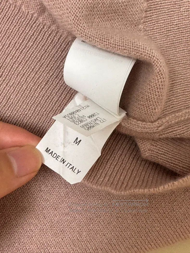 Brunello Cucinelli Brunello Cucinelli Tea Pink Cashmere Knit Top Size M / US 6-8 / IT 42-44 - 7 Thumbnail