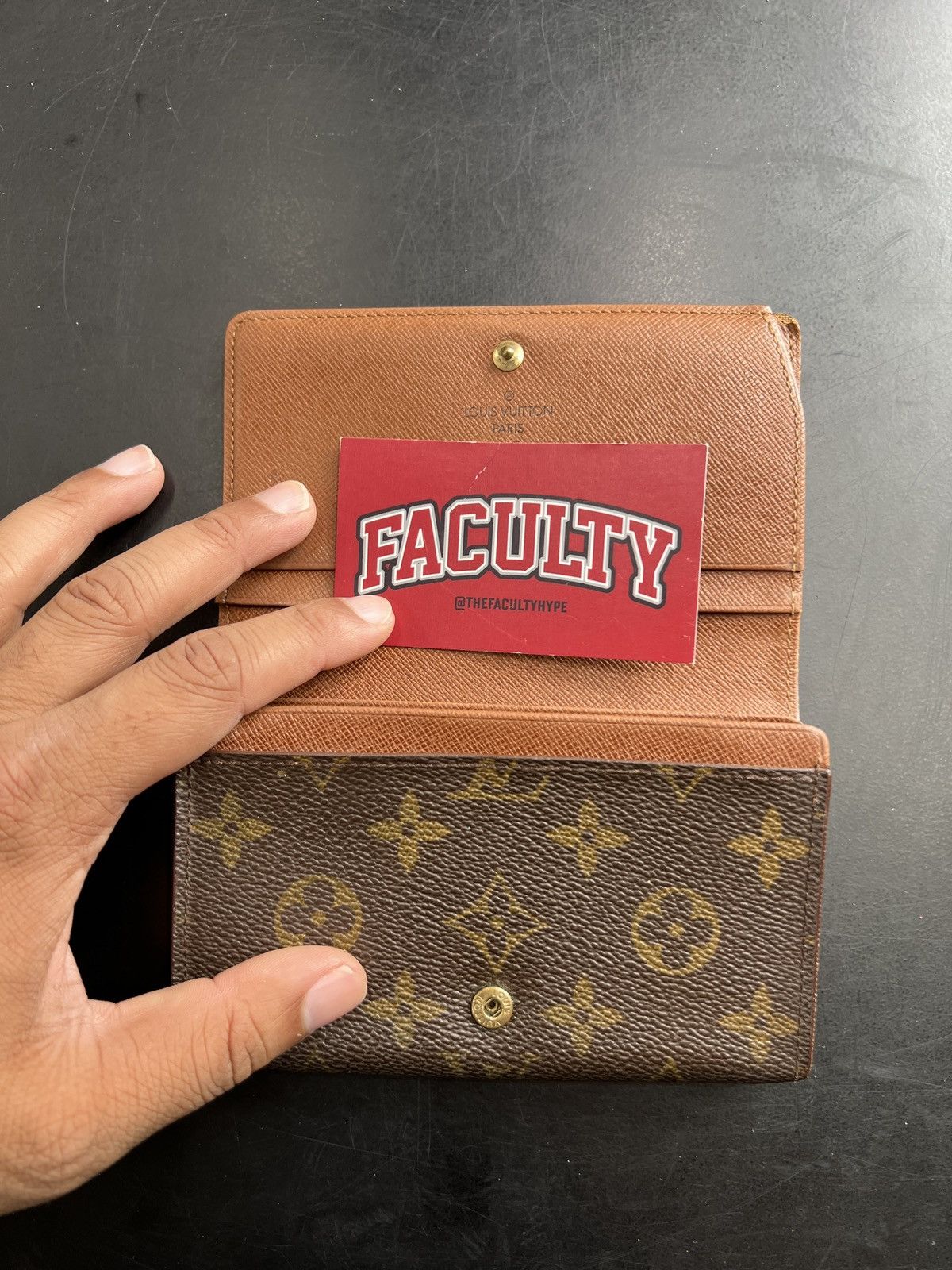 Louis Vuitton × Vintage Louis Vuitton Monogram Long Button Wallet Size ONE SIZE - 11 Thumbnail
