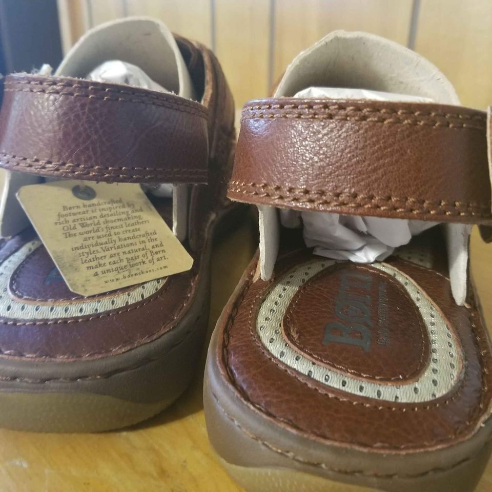 Born Born Miguel F/G Sandals - Leather Men's - Bourban US 11 Size US 11 / EU 44 - 4 Thumbnail