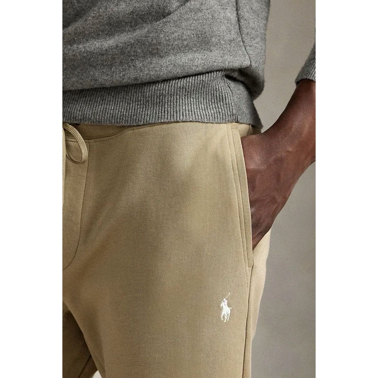 Ralph Lauren NWT Polo Ralph Lauren Jogger Pant Beige M Men Knit Double-Knit Activewear pants Size US M / EU 48-50 / 2 - 4 Thumbnail