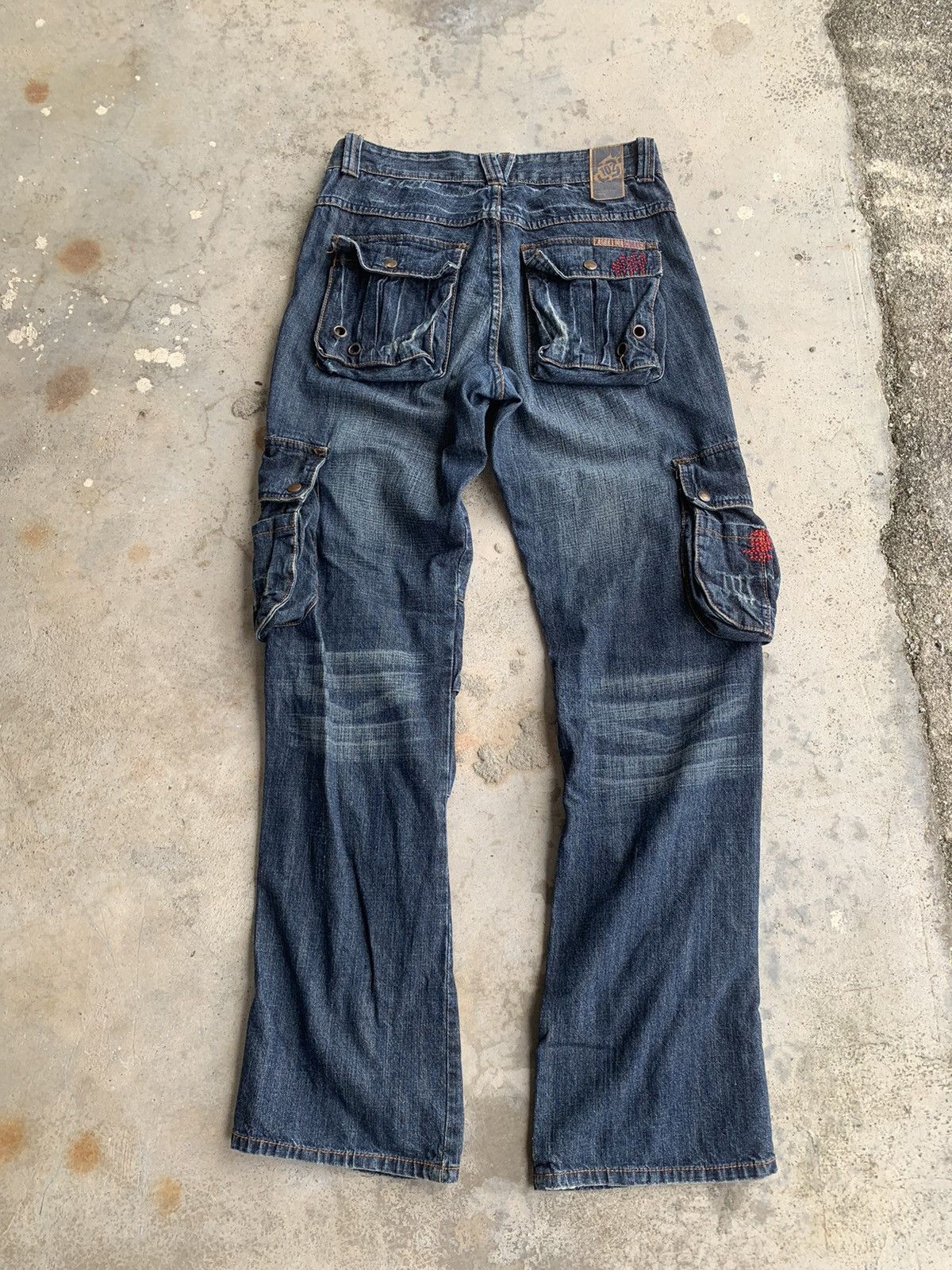 Japanese Brand Blue Tom Cargo Jeans Size US 30 / EU 46 - 4 Thumbnail