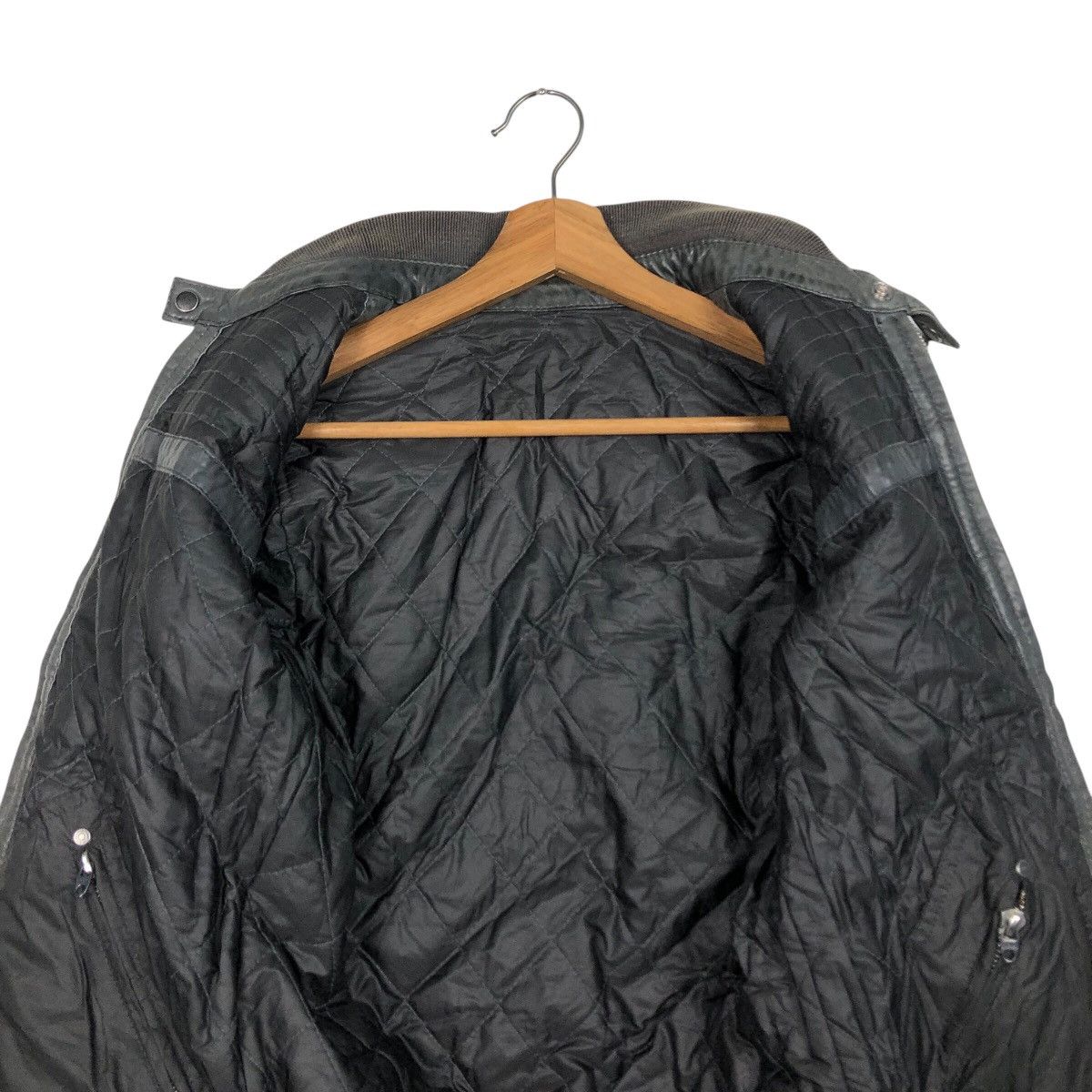 Diesel 📌Rich Black Biker Leather Jacket Diesel Bondage Design Size US XS / EU 42 / 0 - 15 Thumbnail