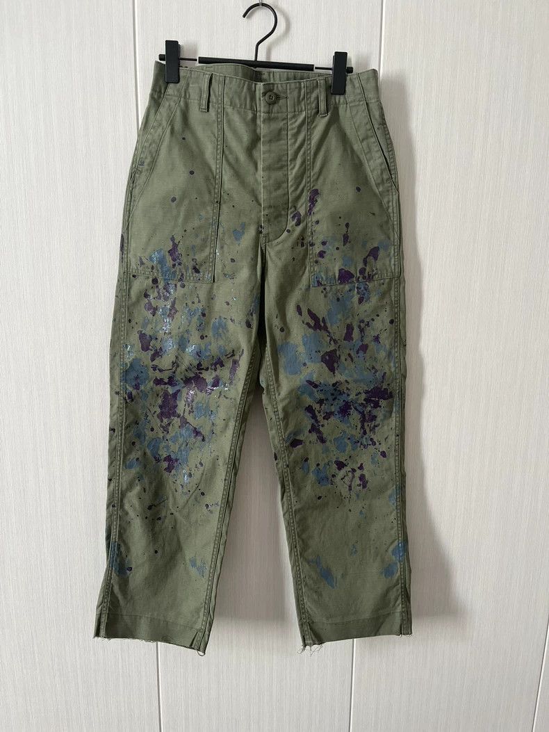 Needles Needles Splatter Camo Cargo Pants - dmc Size US 26 / EU 42 - 1 Thumbnail