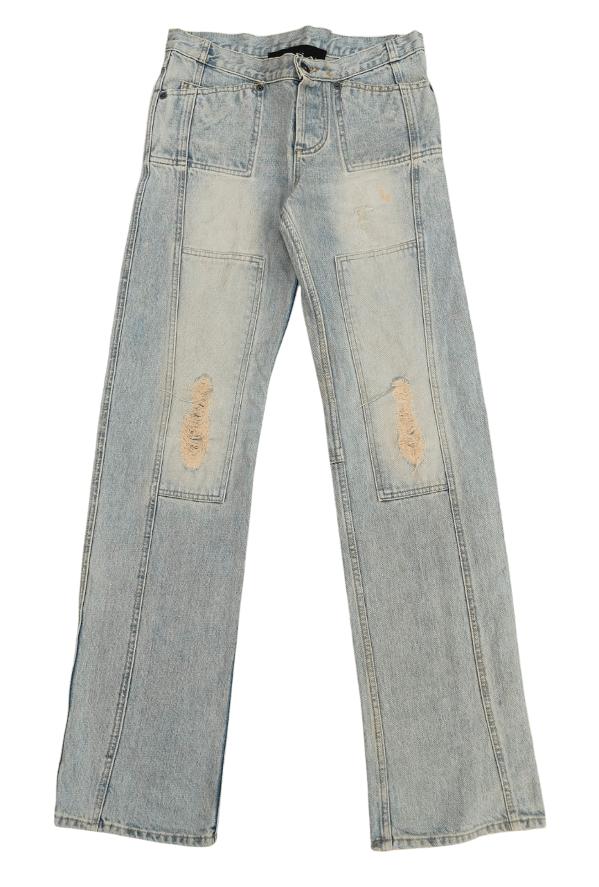 Japanese Brand Japanese Ossa Mondo Low-rise Denim Size 31" - 2 Thumbnail