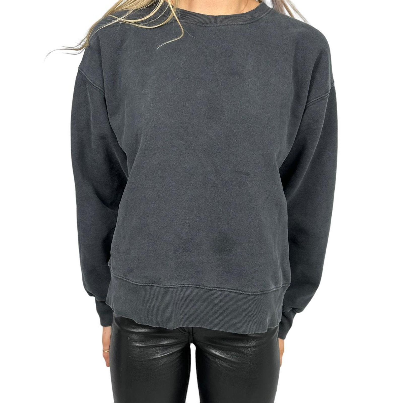 TNA Charcoal tna cozy bf crewneck Size XS / US 0-2 / IT 36-38 - 1 Thumbnail