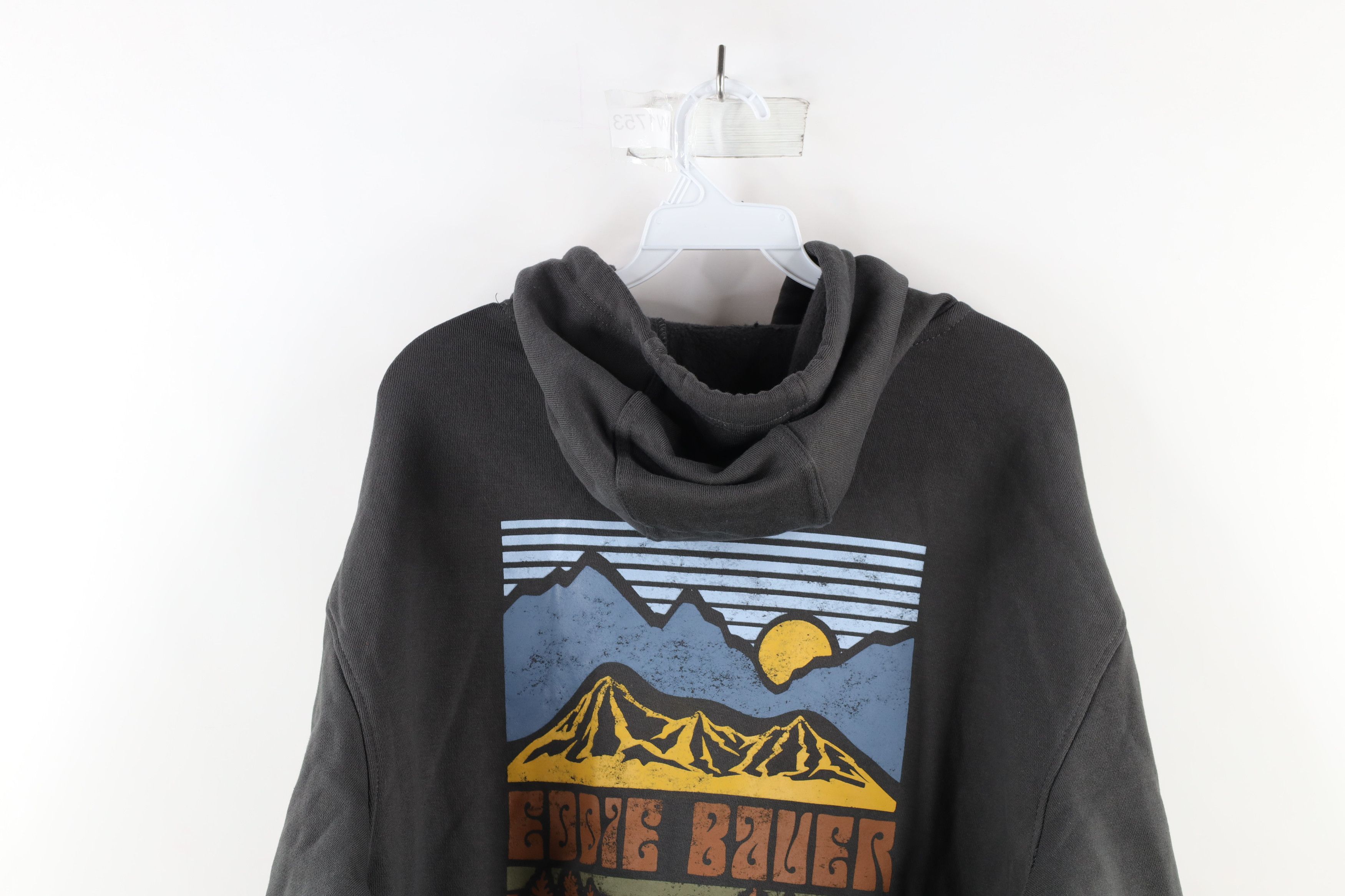 Eddie Bauer Eddie Bauer Out Mountains Hoodie Sweatshirt Charcoal Gray Size US L / EU 52-54 / 3 - 11 Thumbnail
