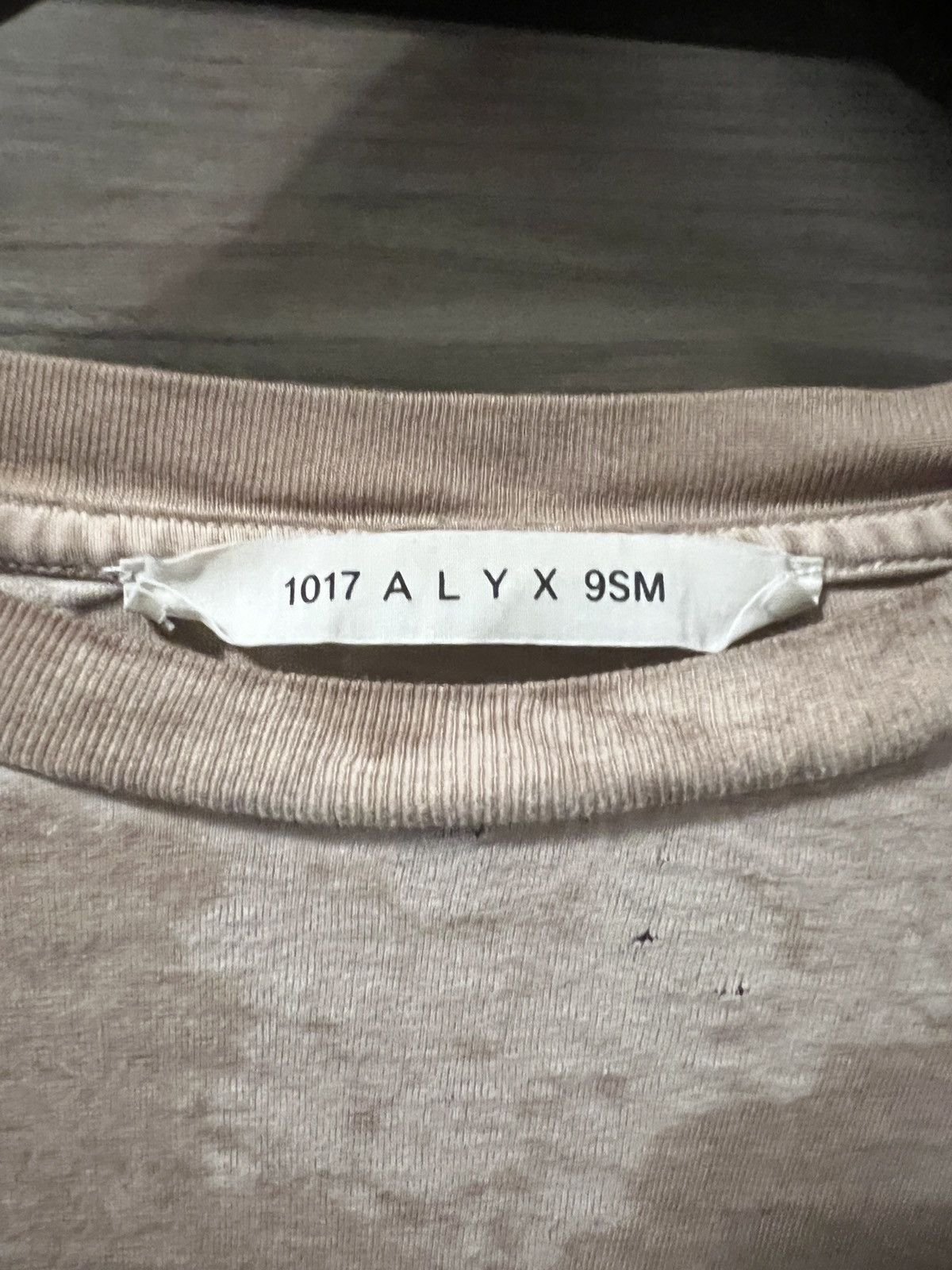 1017 ALYX 9SM 1017 ALYX 9sm Distressed Tee Size US M / EU 48-50 / 2 - 2 Thumbnail