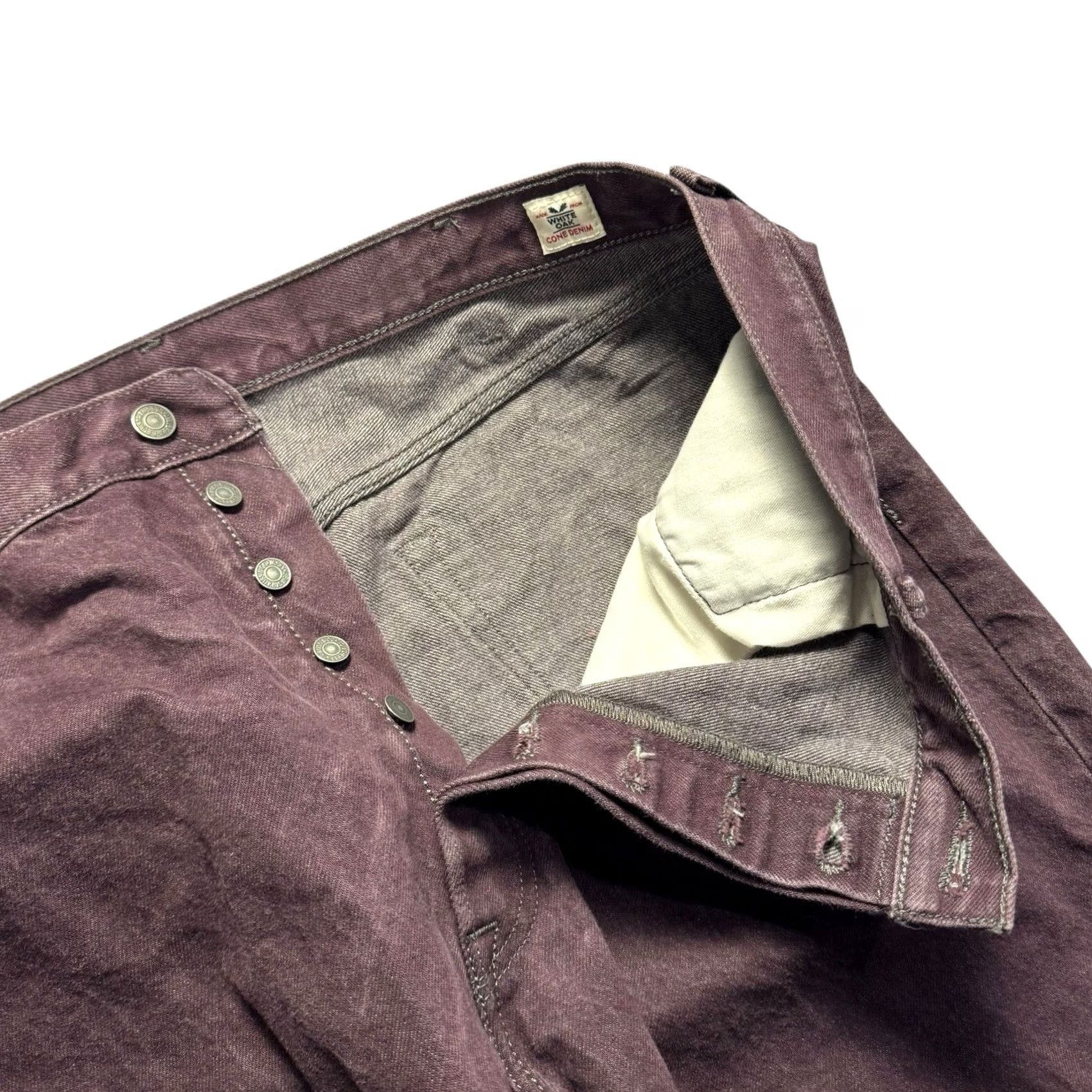 Levi's Levi's 501xx Jeans Mens 40x30 White Oak Cone Denim Button Fly Straight 90s Hip Hop Punk Retro USA Mens Size US 40 / EU 56 - 7 Thumbnail