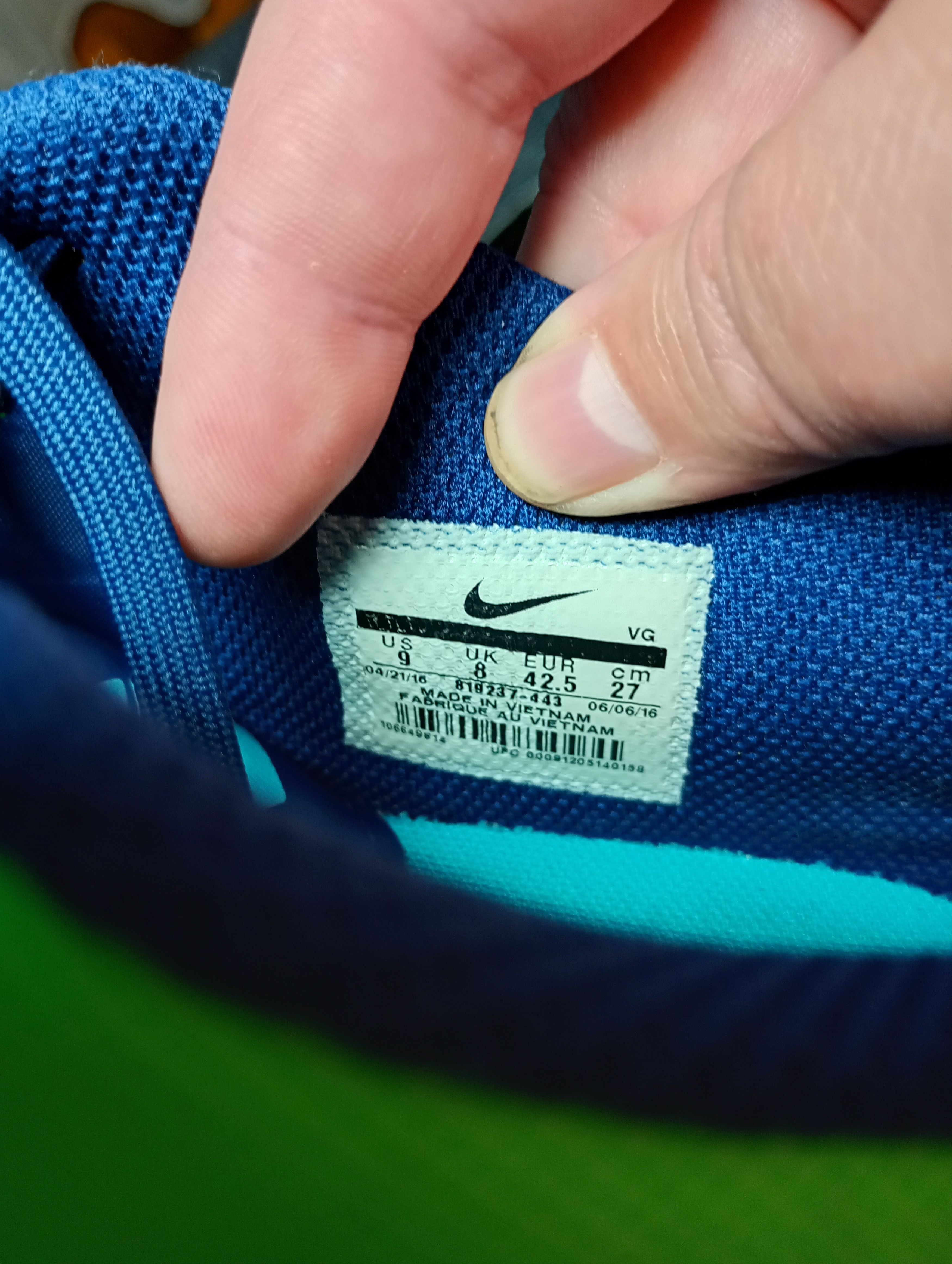 Nike Nike Tiempo X Cleats 819237-443 Size US 9 / EU 42 - 10 Thumbnail