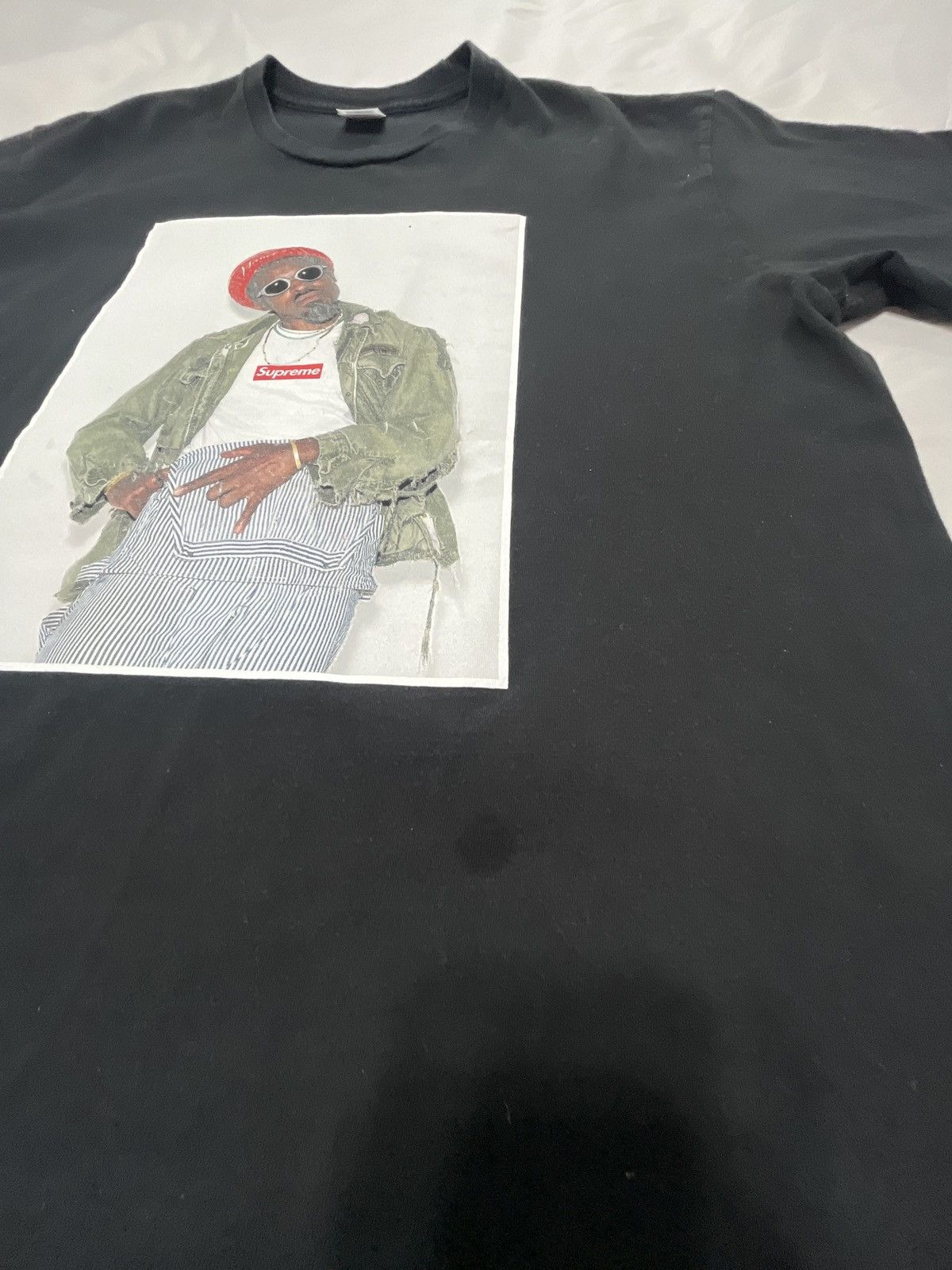 Supreme Supreme “Andre 3000” Photo Tee – Black Size US XL / EU 56 / 4 - 2 Thumbnail