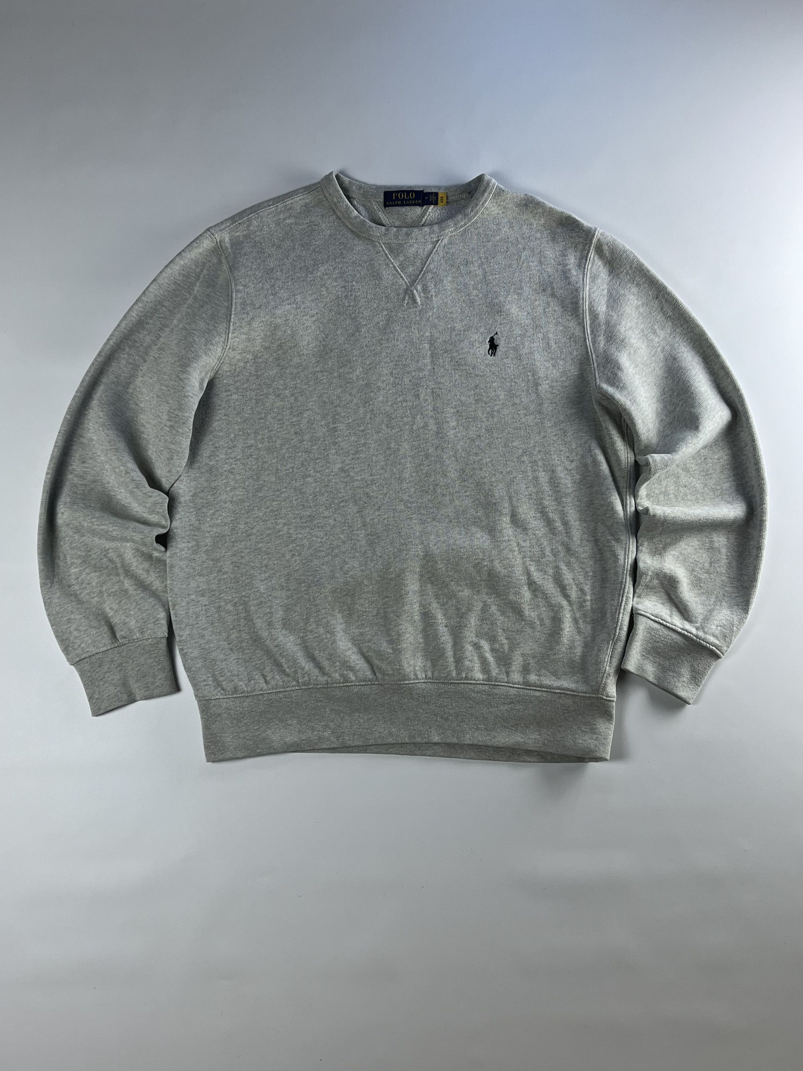 Polo Ralph Lauren × Ralph Lauren Polo Ralph Lauren Basic Grey Sweatshirt Size US M / EU 48-50 / 2 - 1 Thumbnail