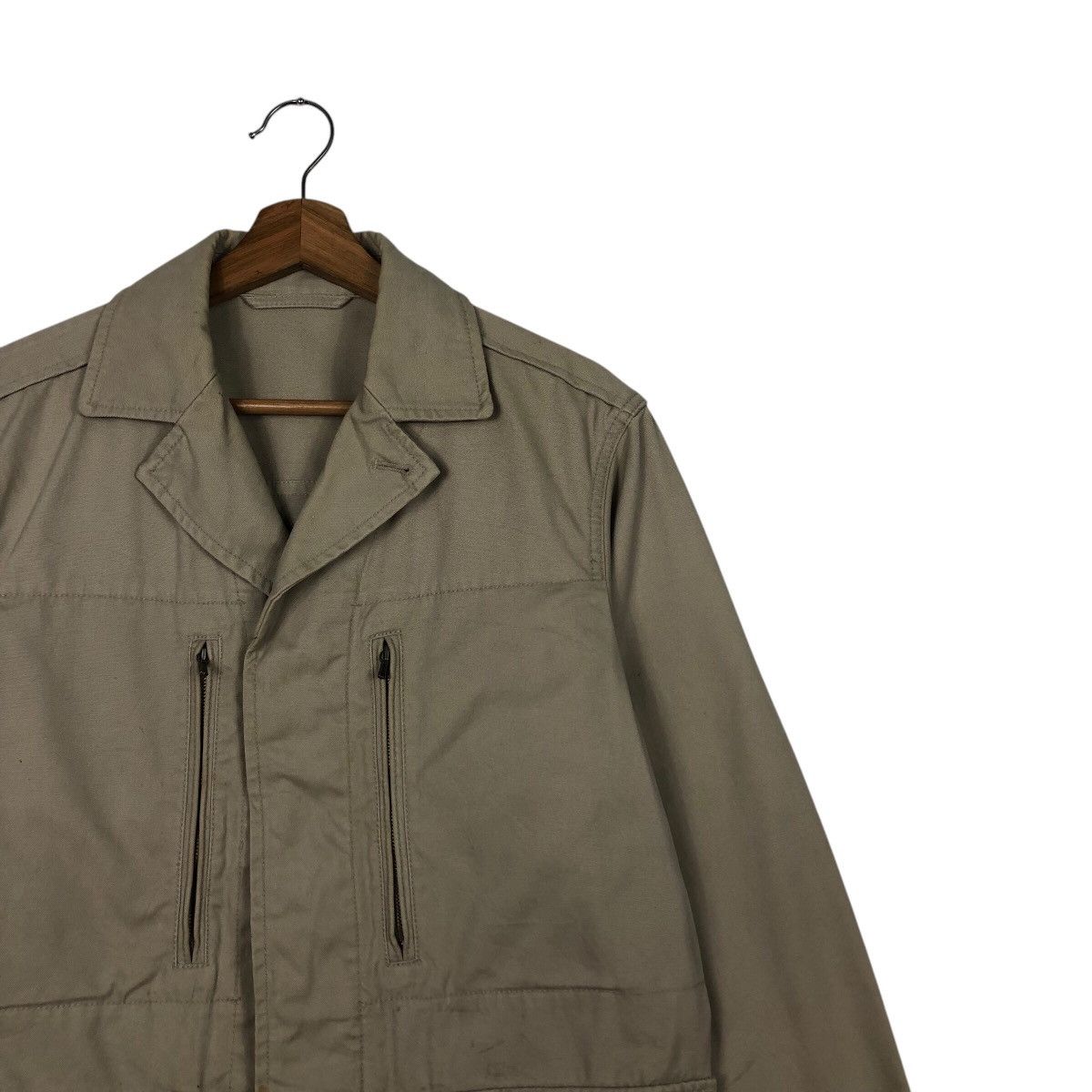 Japanese Brand × Vintage 📌Vintage Chore Work Jacket Duck Canvas Uniqlo Issey Miyake Size US L / EU 52-54 / 3 - 7 Thumbnail