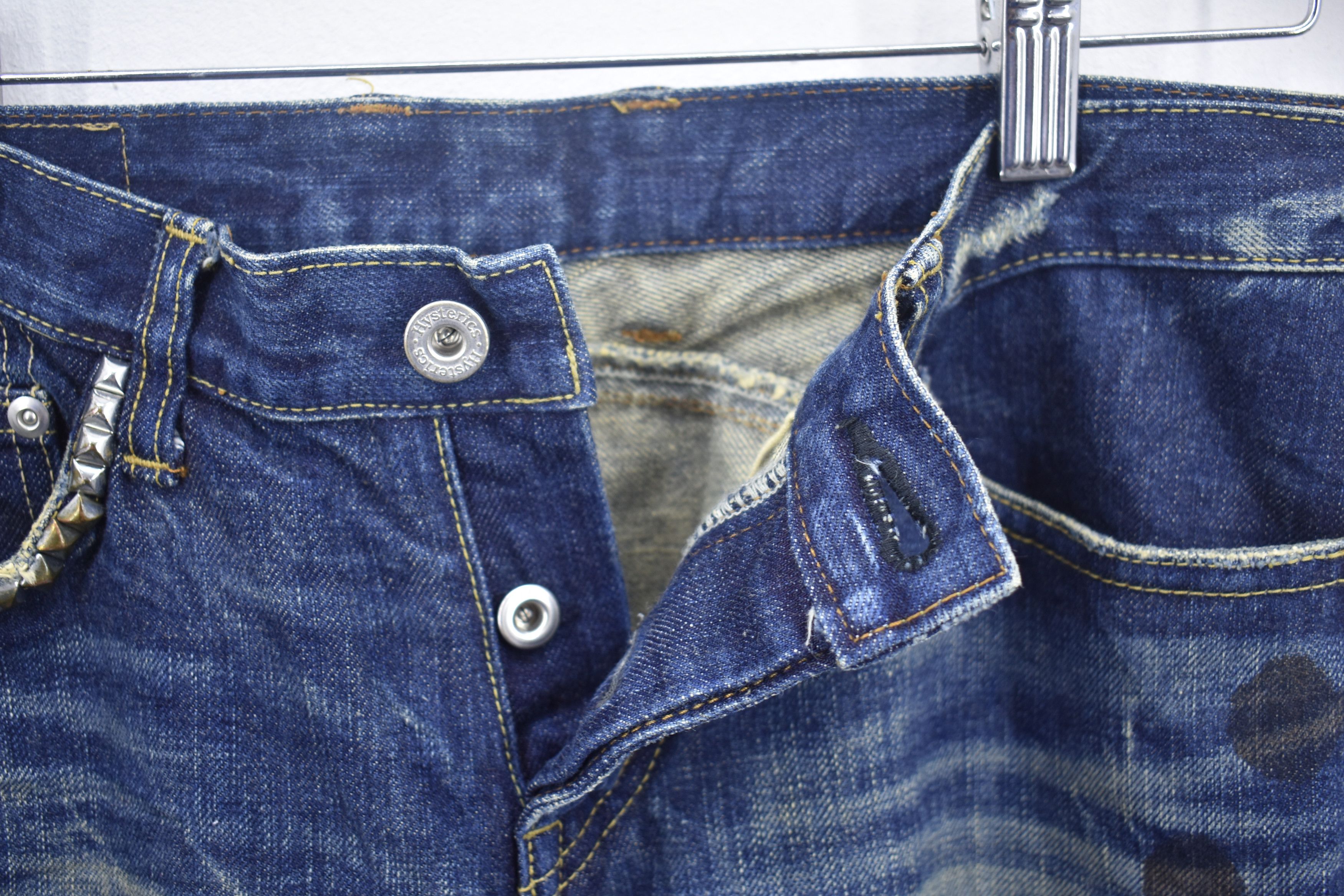 Hysteric Glamour × If Six Was Nine × Japanese Brand A077 Vintage Hysteric Glamour Short Denim Size US 30 / EU 46 - 7 Thumbnail