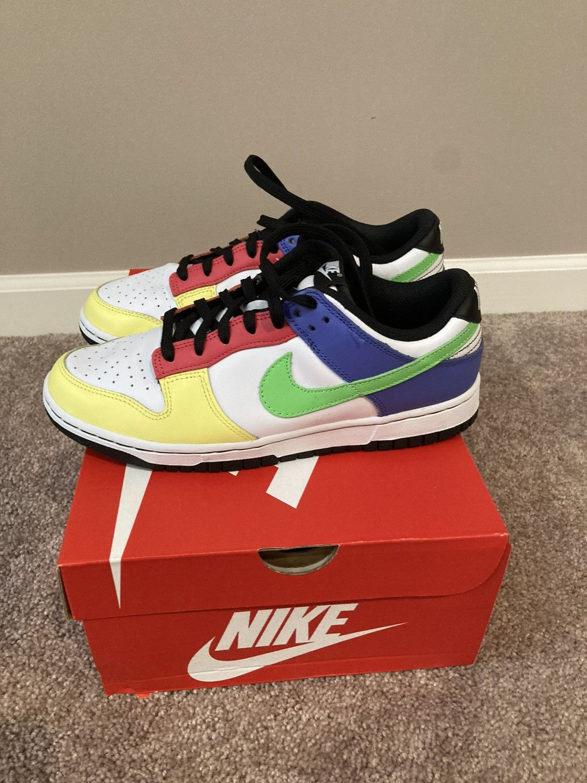 Nike Women’s Nike Dunk Low ‘Green Strike’ Size 8.5 DD1503-106 Size US 8.5 / IT 38.5 - 4 Thumbnail